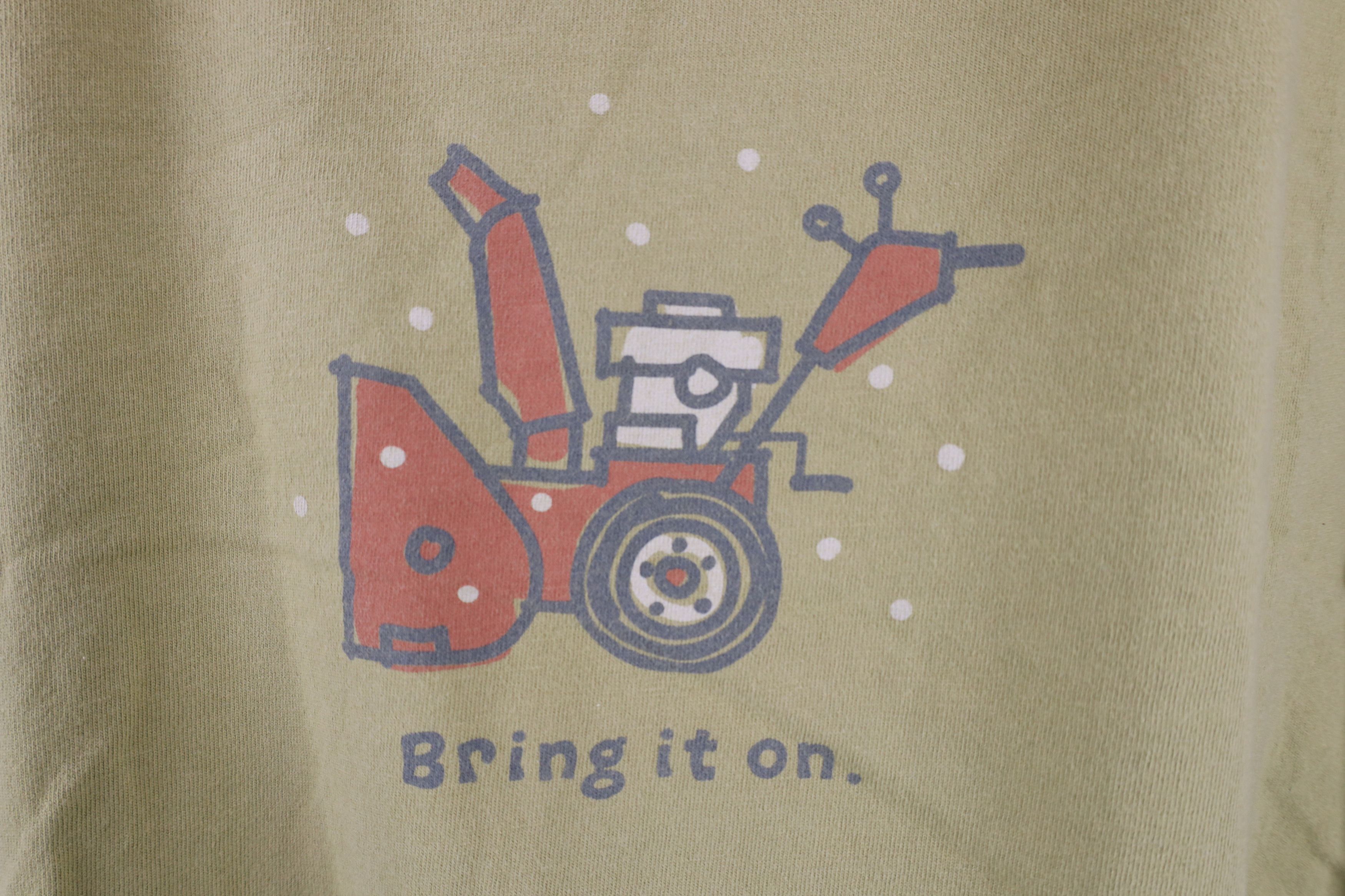 Life is Good × Vintage Life Is Good It On Snow Blower Winter Long Sleeve T-Shirt Size US XXL / EU 58 / 5 - 4 Thumbnail