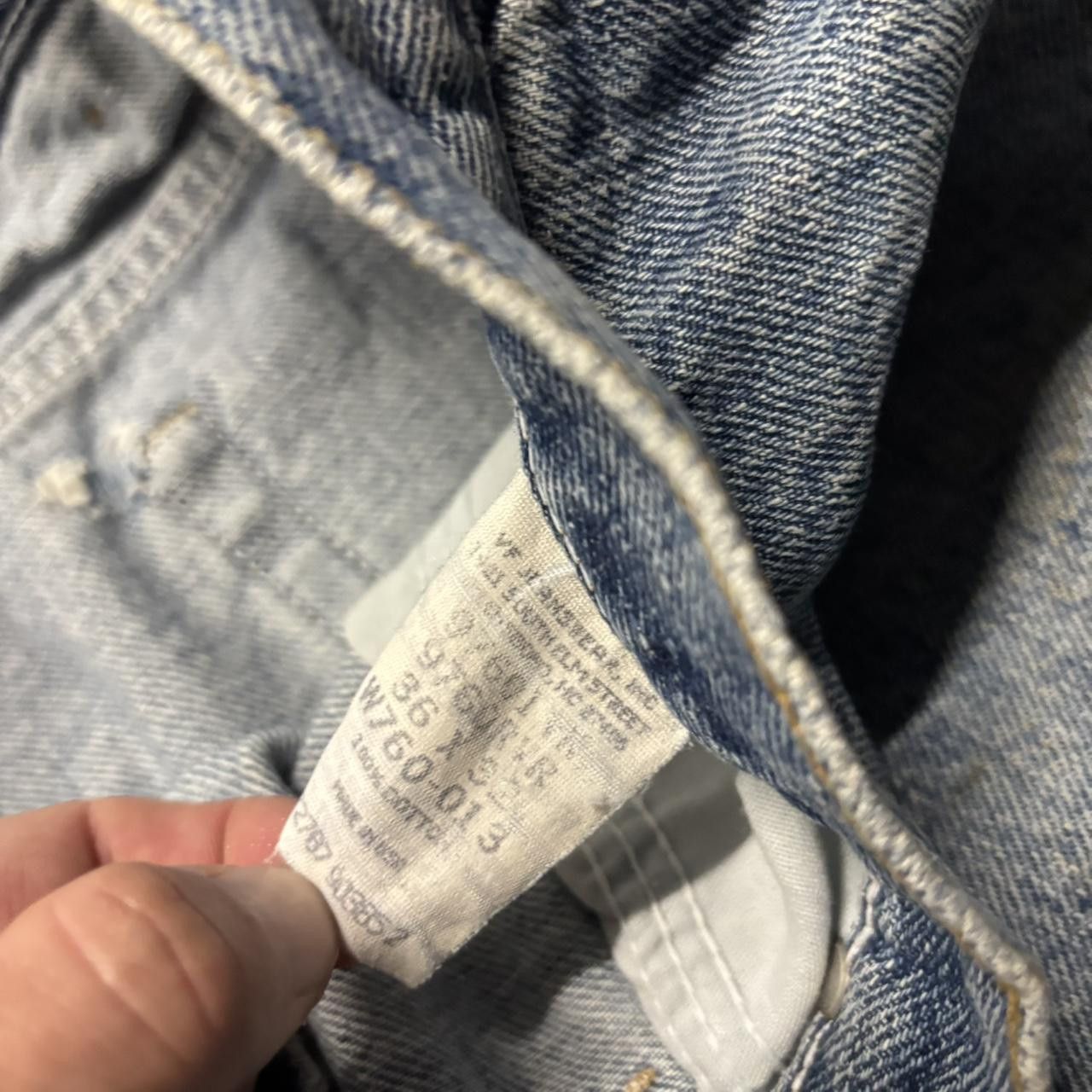 Japanese Brand × Vintage Crazy Vintage Y2K/2000s Grunge Medium Wash Skater Denim Jeans! Size US 34 / EU 50 - 8 Thumbnail