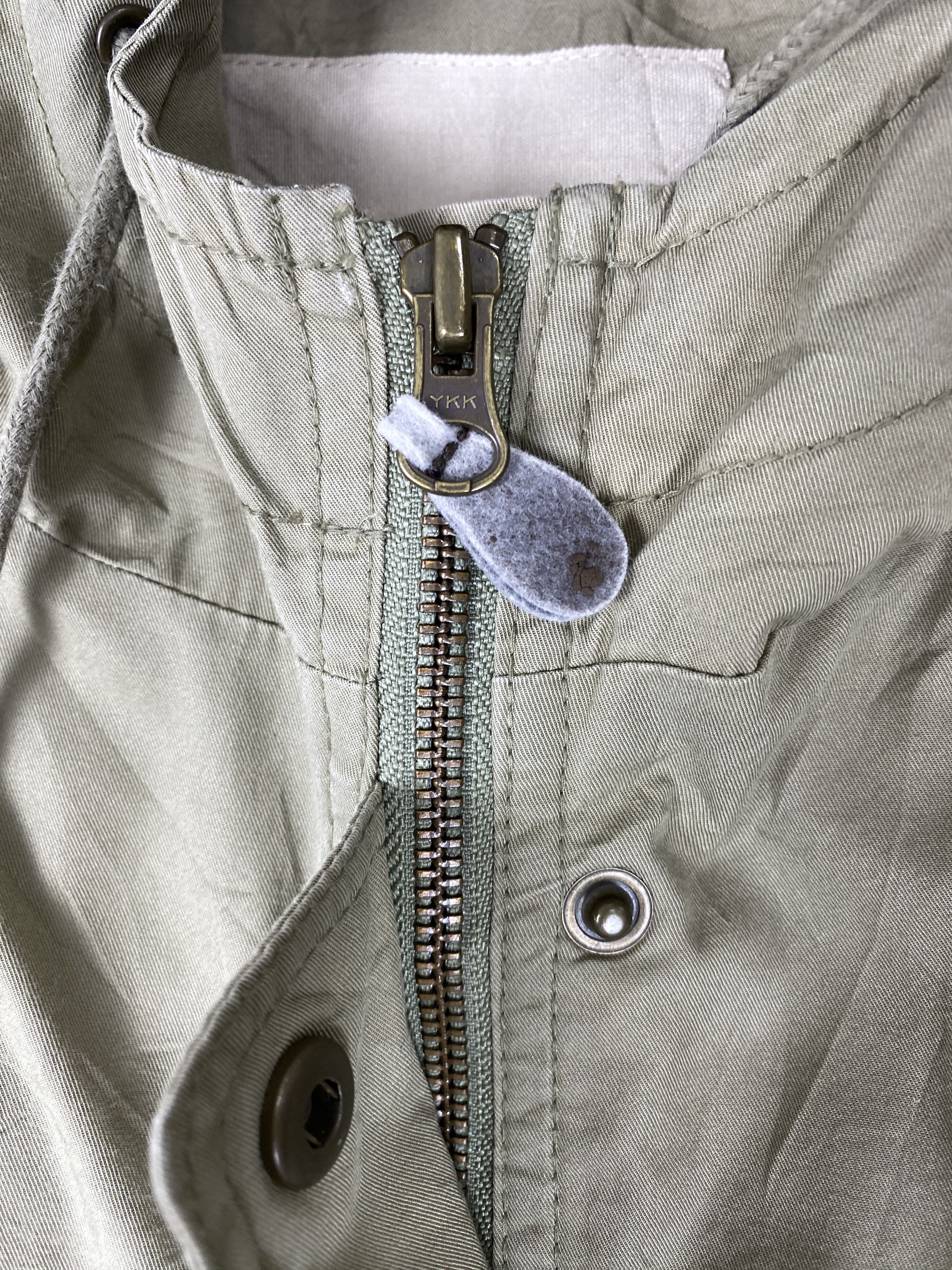 Gap Vintage Gap Jeans Hoodie Multi Pocket Utility Parkas J2075 Size US S / EU 44-46 / 1 - 3 Thumbnail