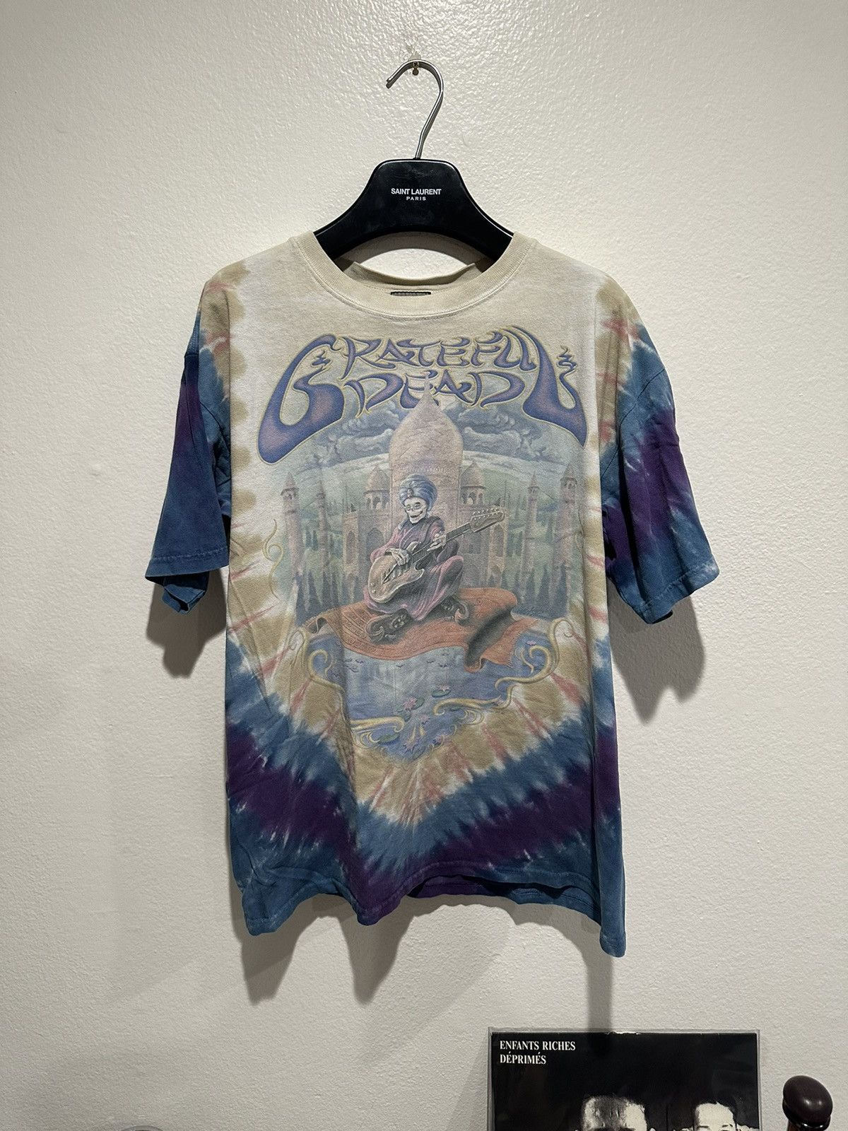 Liquid Blue × Vintage 2001 Grateful Dead Flying Carpet Skeleton Tee L Size US L / EU 52-54 / 3 - 1 Thumbnail