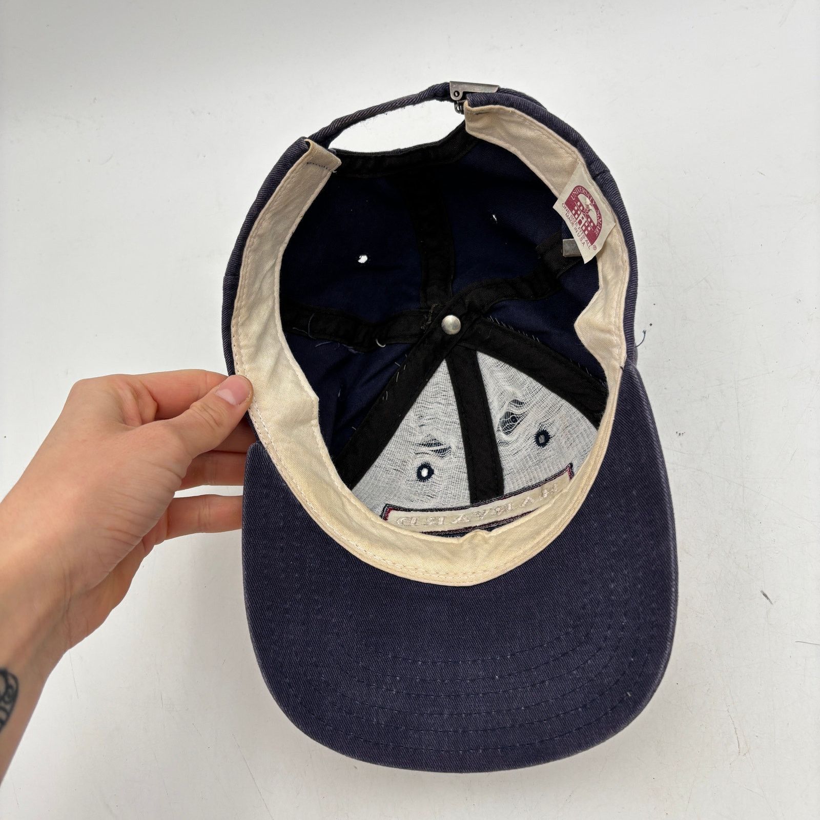 Vintage VTG Harvard University Strapback Hat University Square 90s Size ONE SIZE - 7 Thumbnail