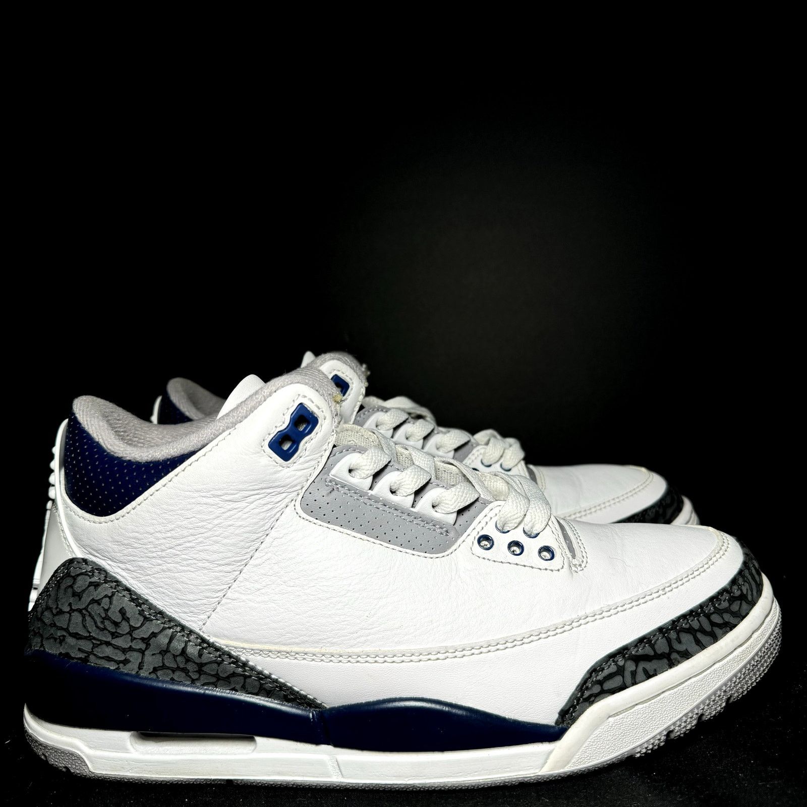 Jordan Brand × Nike Size 8.5 - Nike Air Jordan 3 Retro Midnight Navy Men's Shoes Size US 8.5 / EU 41-42 - 1 Thumbnail