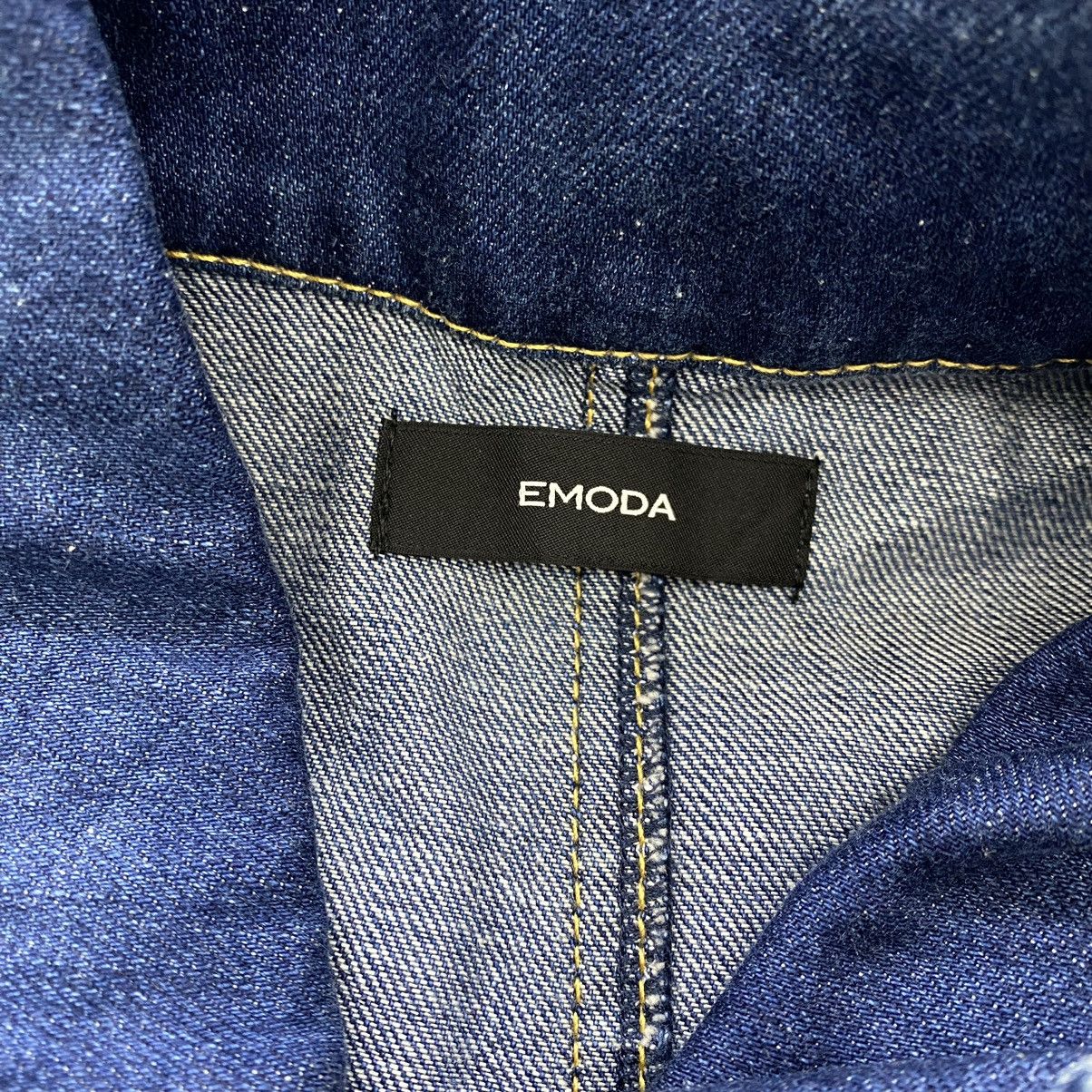 Japanese Brand EMODA Japanese Brand Multi Pockets Blue Jeans Jacket Parka Size US M / EU 48-50 / 2 - 4 Thumbnail