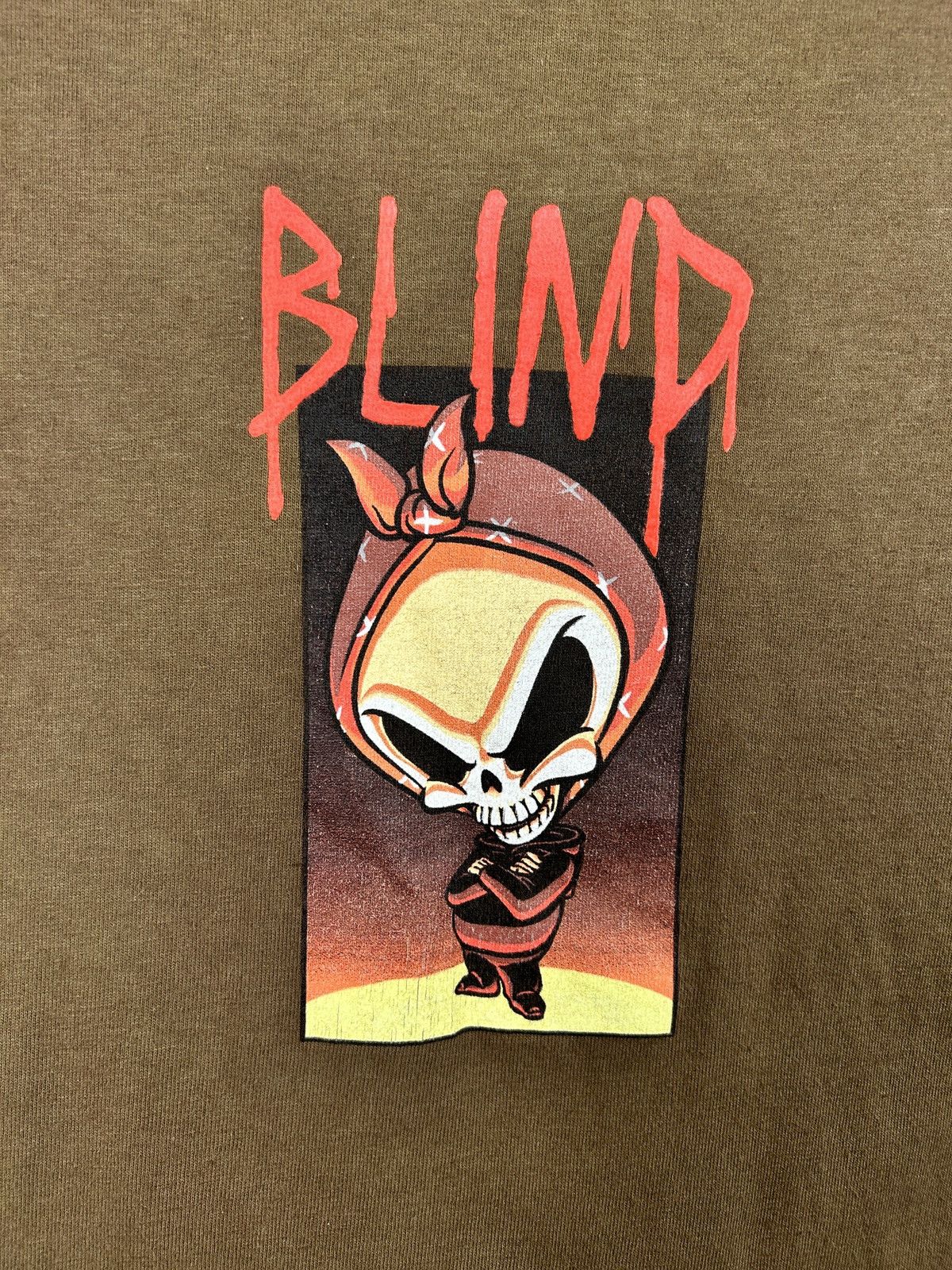 Blind Skateboards 90s Vintage Blind Skateboards Reaper Skate T-Shirt Size S Size US S / EU 44-46 / 1 - 2 Thumbnail