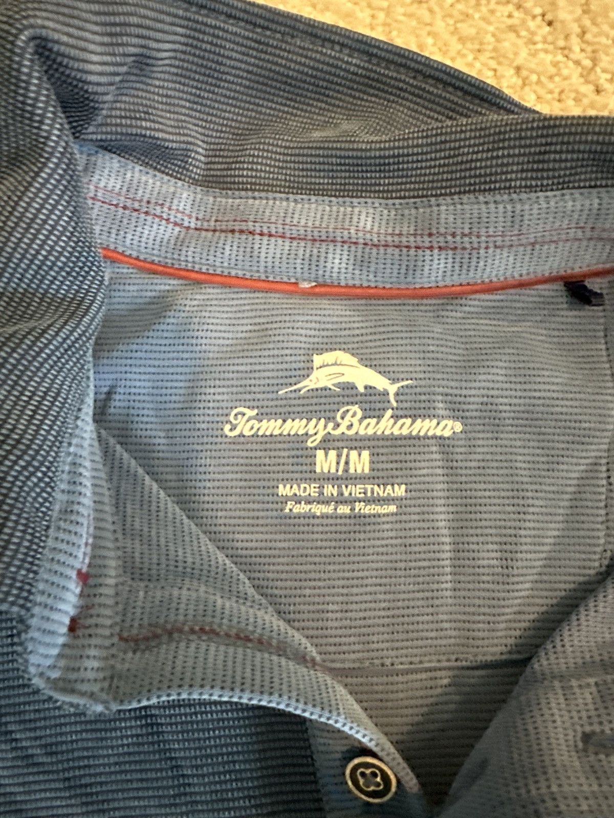 Tommy Bahama Tommy Bahama Blue Polo Shirt Size US M / EU 48-50 / 2 - 3 Thumbnail