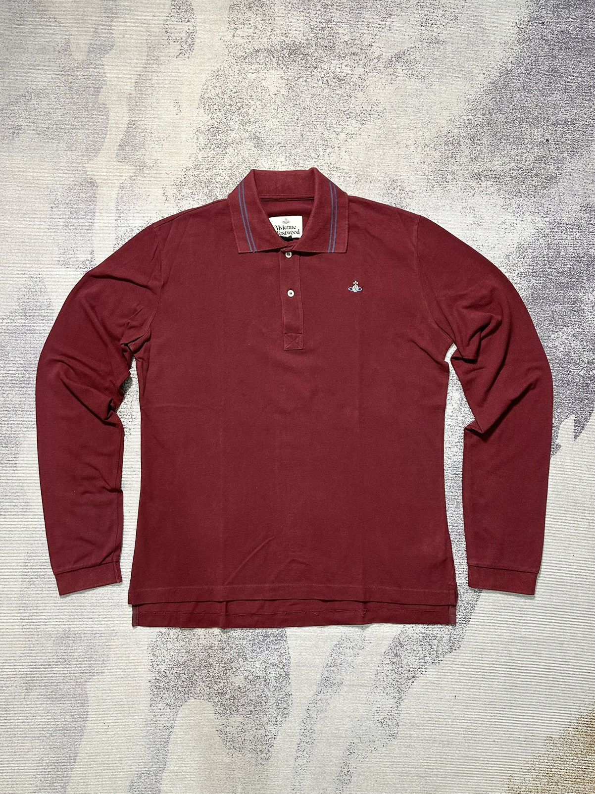 Vivienne Westwood Vivienne Westwood Long Sleeve Shirts Maroon Size US L / EU 52-54 / 3 - 1 Thumbnail