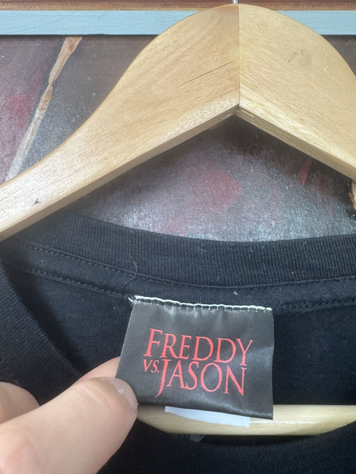 Expert Horror Freddy vs. Jason Horror Movie Promo Tee Print Vintage Vibe Size US XL / EU 56 / 4 - 3 Thumbnail