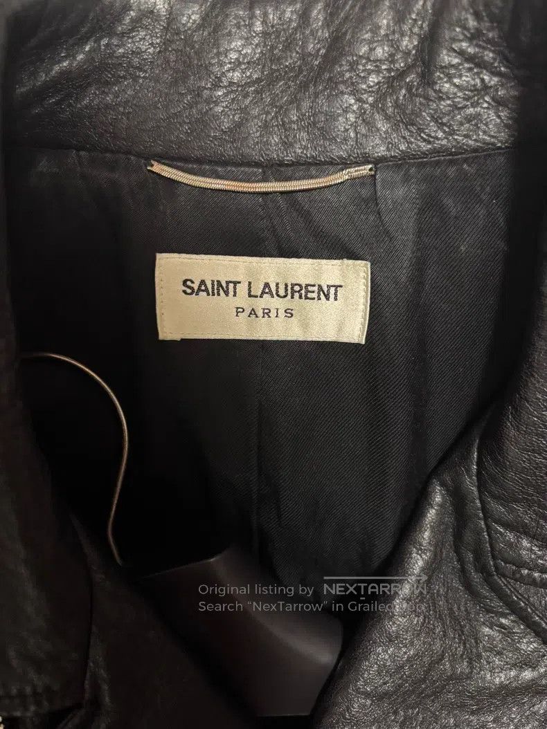Saint Laurent Paris Saint Laurent Paris Fringed Leather Jacket Size US L / EU 52-54 / 3 - 2 Thumbnail