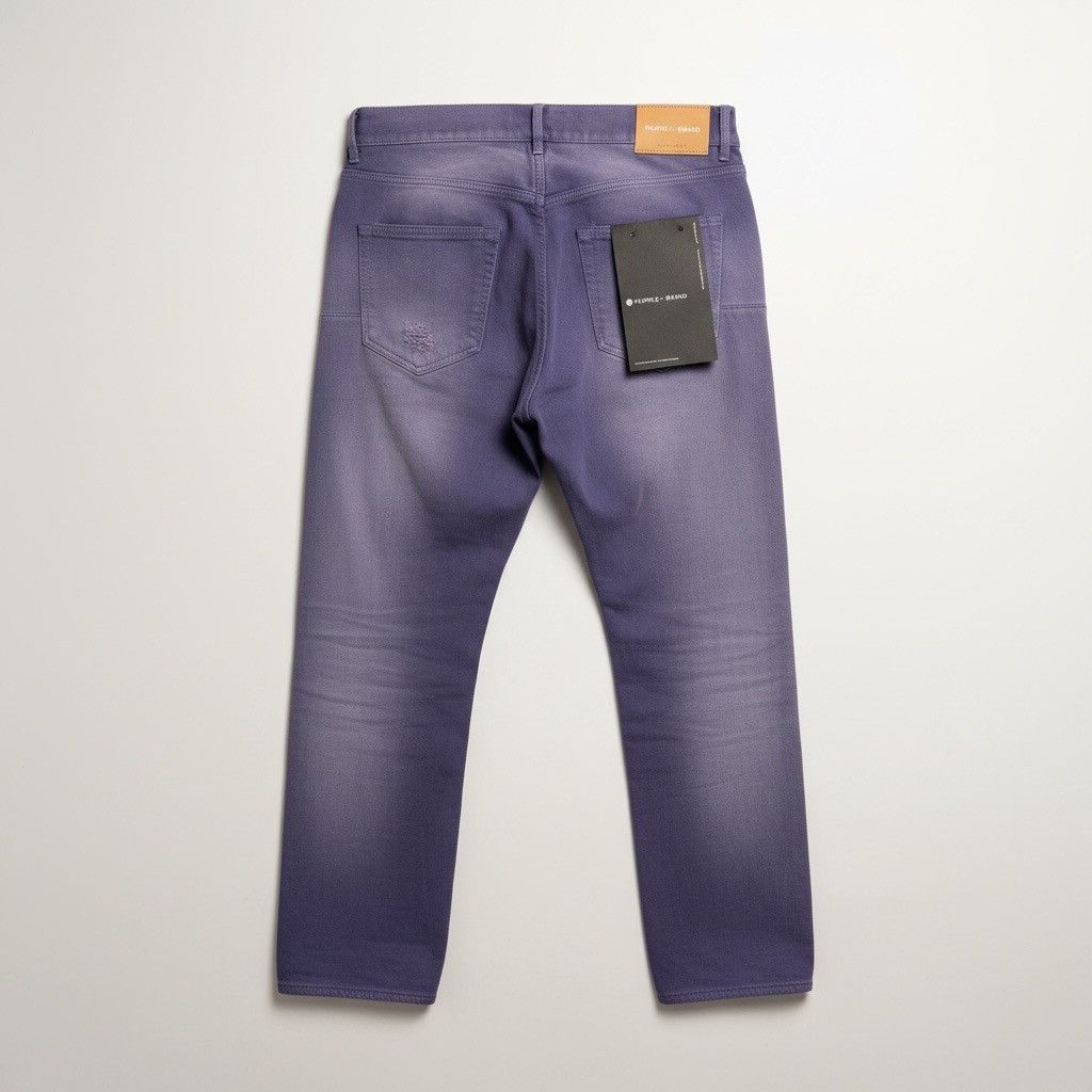 Purple Brand Purple Brand Size 32 NWT Distressed Paint made in Italy Size US 32 / EU 48 - 2 Thumbnail
