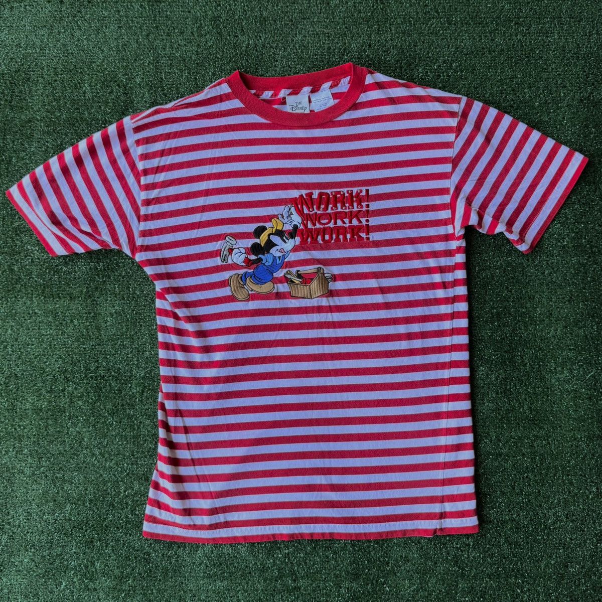 Disney MICKEY MOUSE “WORK WORK WORK” TEE Size US M / EU 48-50 / 2 - 1 Thumbnail