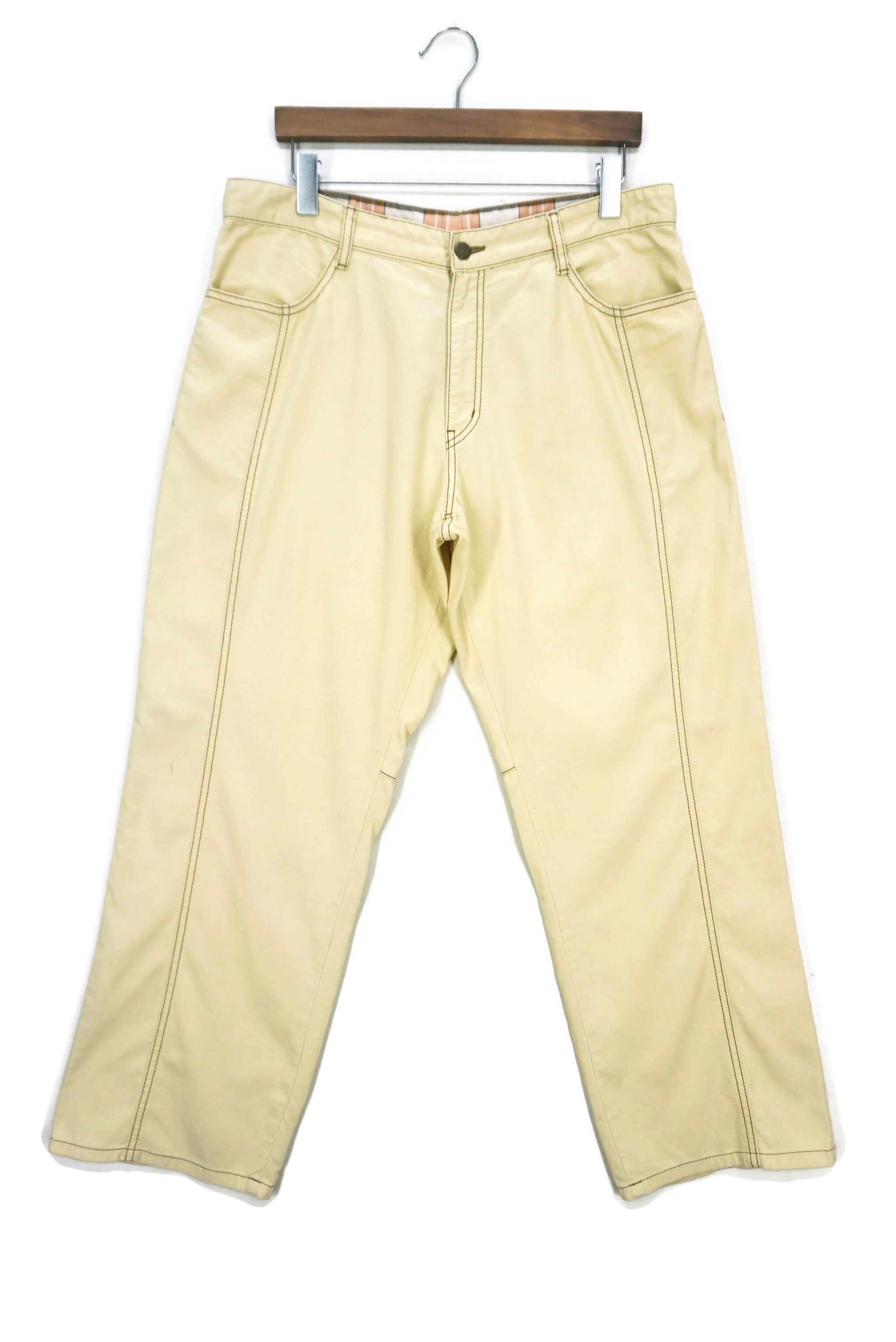 Jean Charles De Castelbajac Castelbajac Pants Size 90 fit W34xL29.5 Patchwork Ankle Golf Size US 34 / EU 50 - 2 Thumbnail