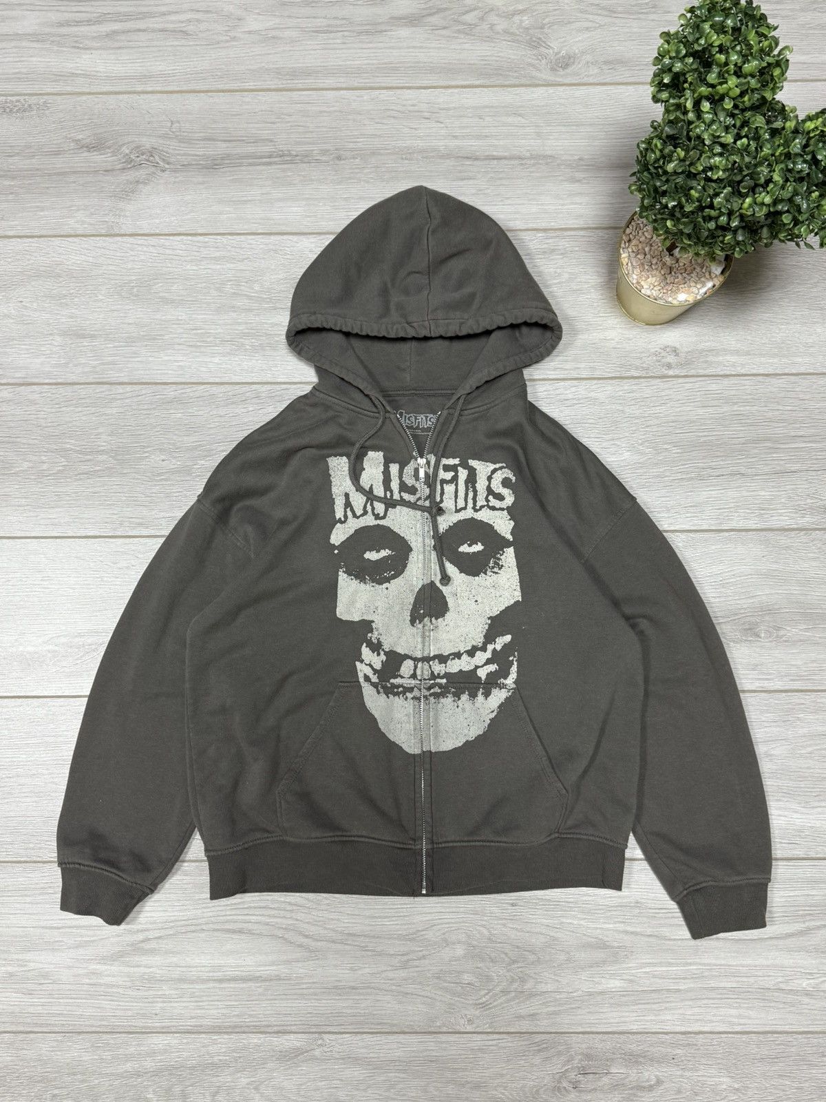 Band Tees Misfits hoodie skull big logo zip Size US M / EU 48-50 / 2 - 1 Thumbnail