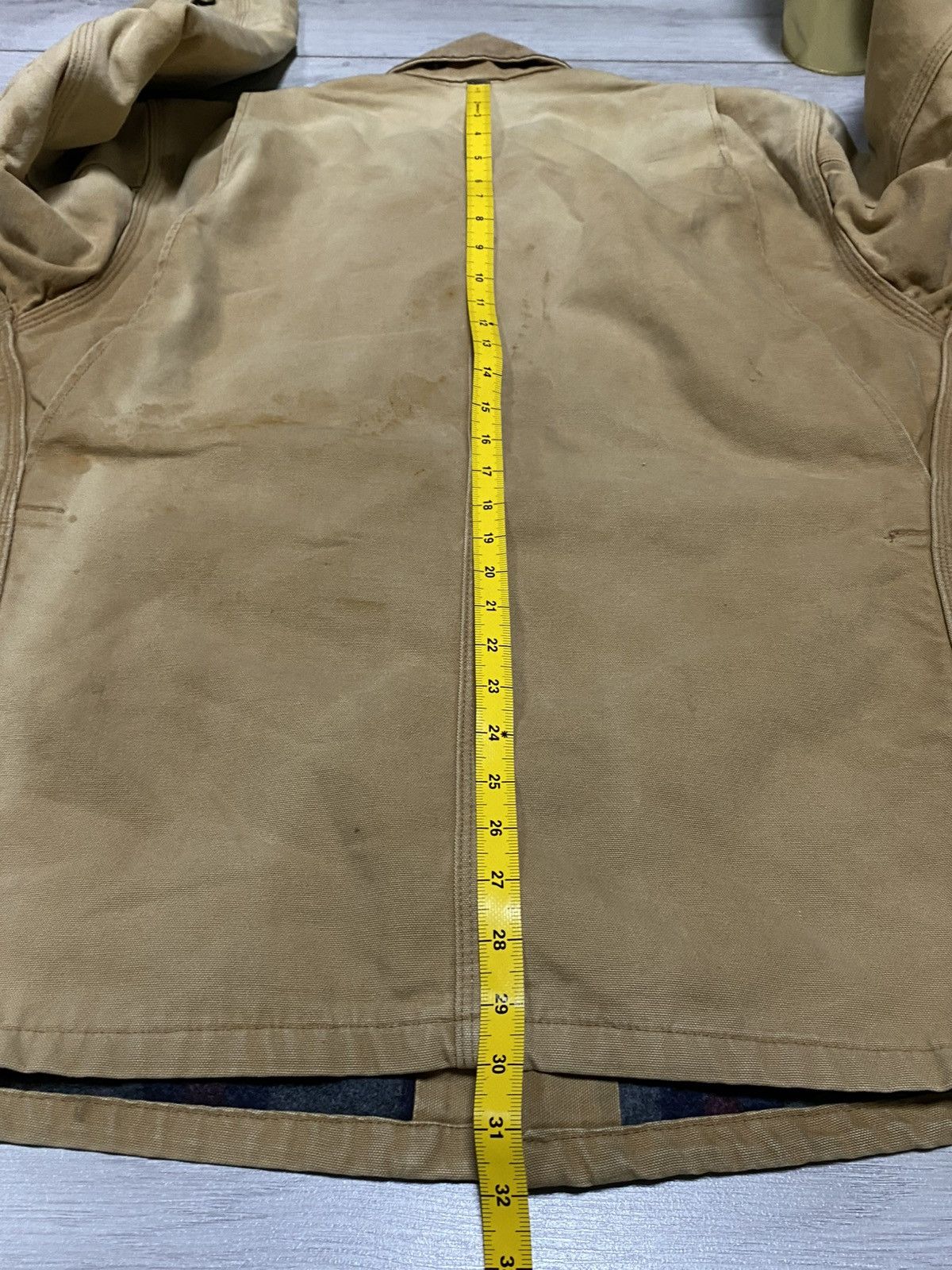 Carhartt Carhartt Chore coat Michigan detroit work canvas distressed Size US L / EU 52-54 / 3 - 8 Thumbnail