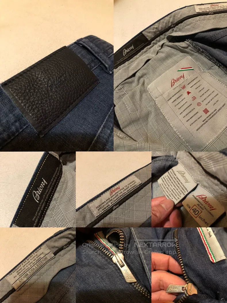 Brioni Brioni Denim Long Trousers Size US 40 / EU 56 - 5 Thumbnail