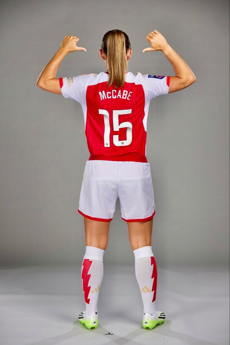 Adidas Adidas Arsenal soccer jersey 15 McCABE women’s M Size US M / EU 48-50 / 2 - 3 Thumbnail
