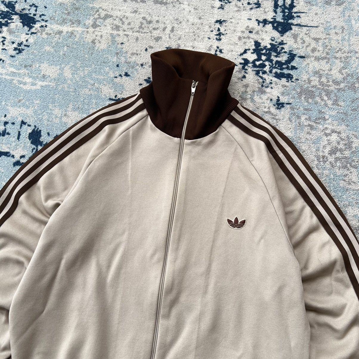 Vintage 80s 90s Adidas Trefoil Logo Track Jacket Mens Sz L