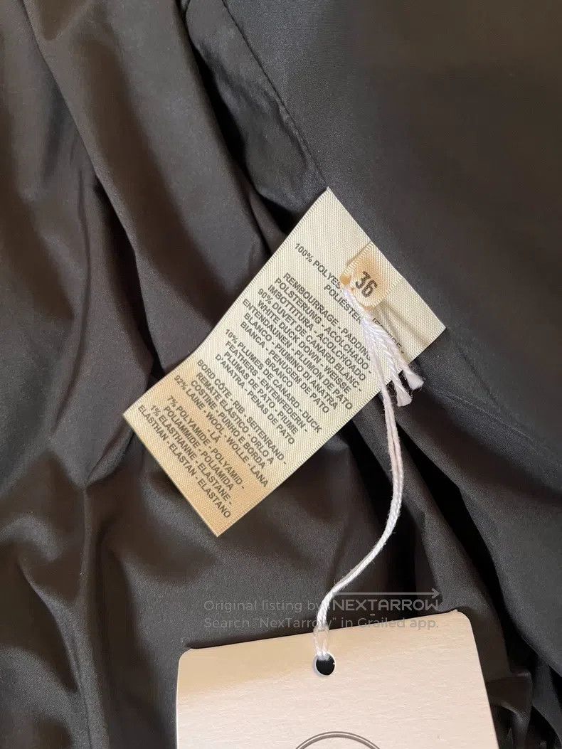 Hermes Hermes Black down jacket, short Size XS / US 0-2 / IT 36-38 - 4 Thumbnail