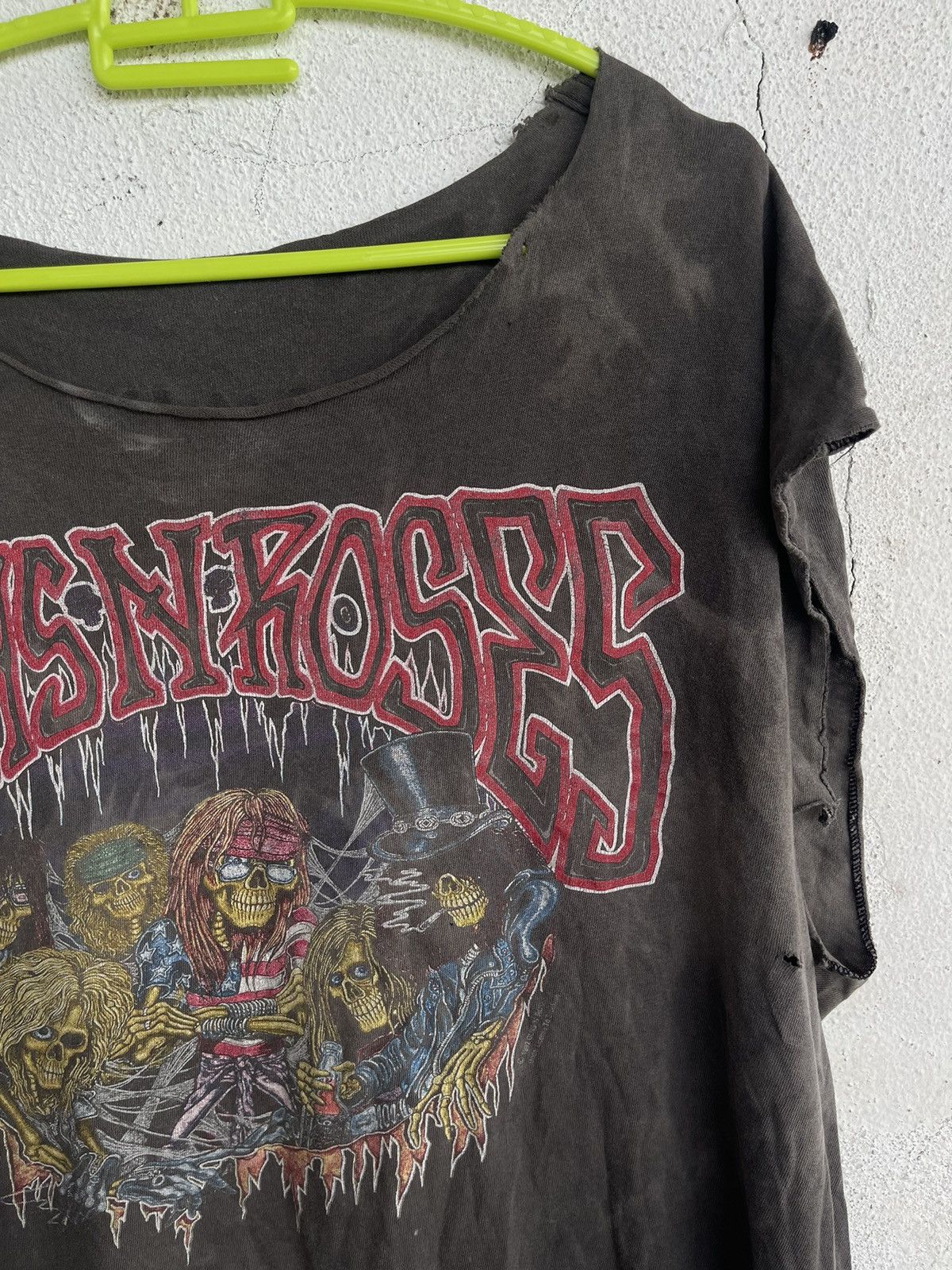 Brockum × Guns N' Roses × Vintage Vtg Gun N Roses Album Use Your Illusion Promo Tees Size US XL / EU 56 / 4 - 3 Thumbnail