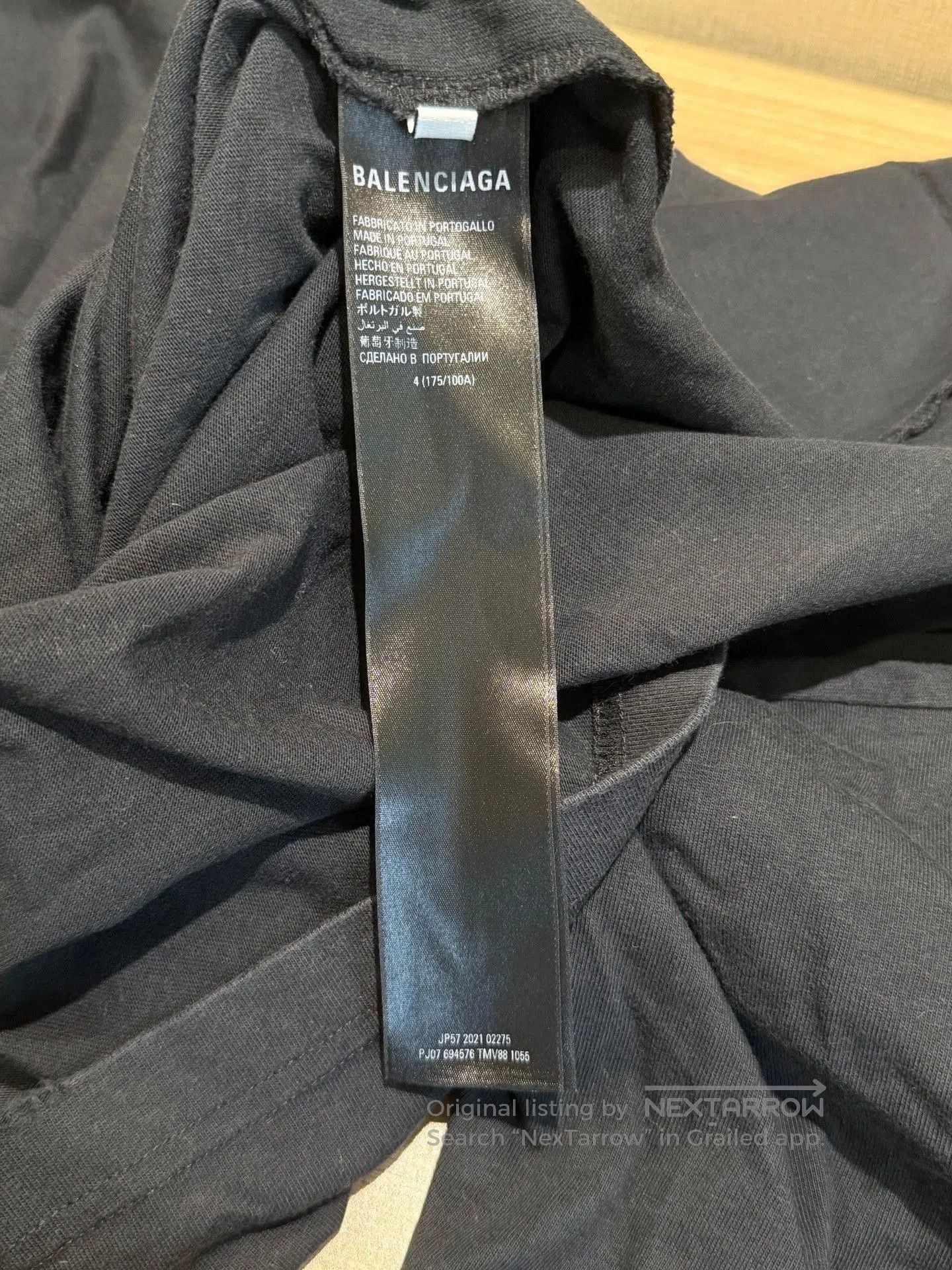 Balenciaga Balenciaga SS22 Metallica Lightning T-shirt. Size US XL / EU 56 / 4 - 5 Thumbnail