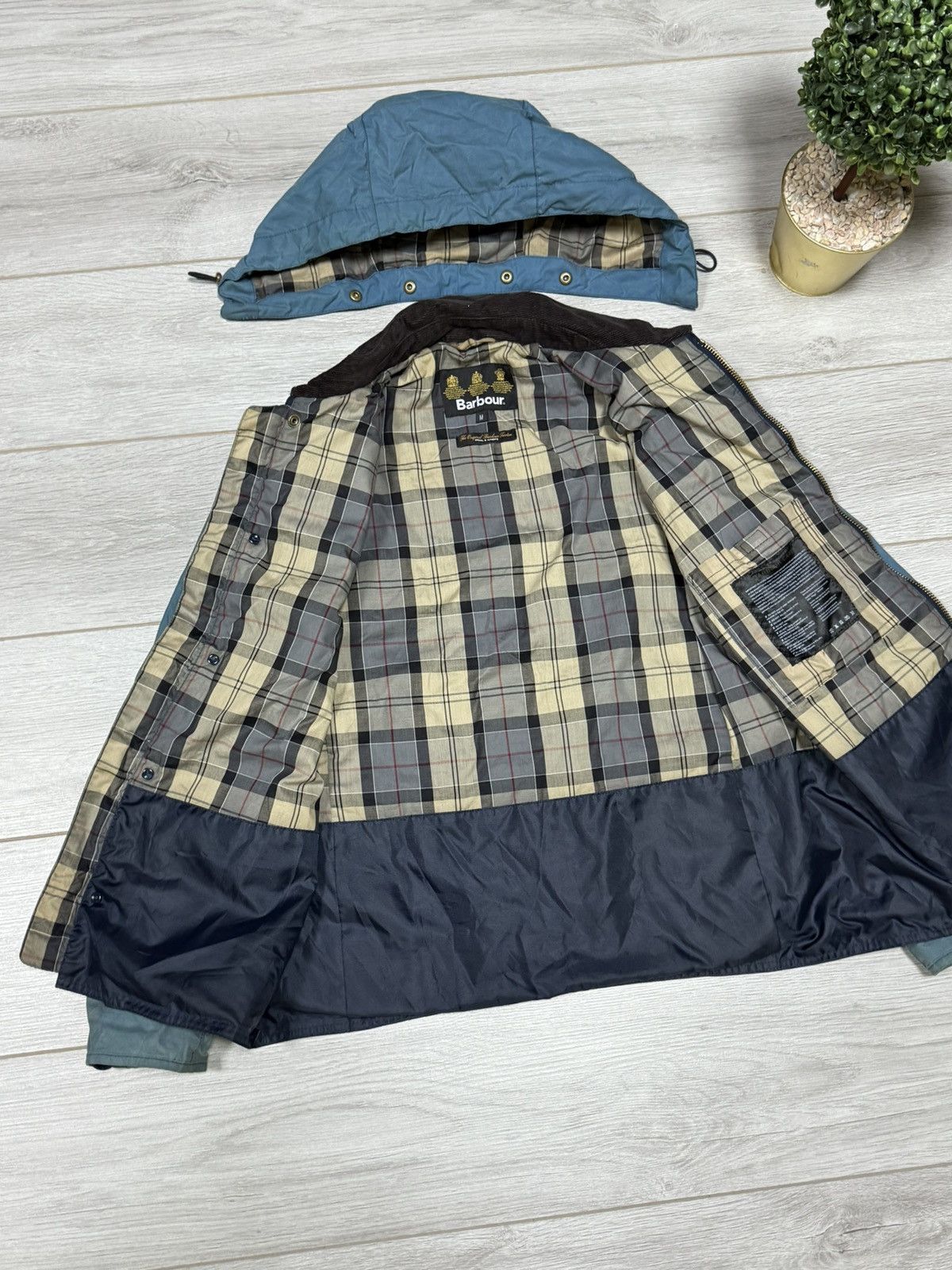Barbour Barbour Gladwell pockets Wax Jacket w/ Adjustable Hood Size US M / EU 48-50 / 2 - 4 Thumbnail