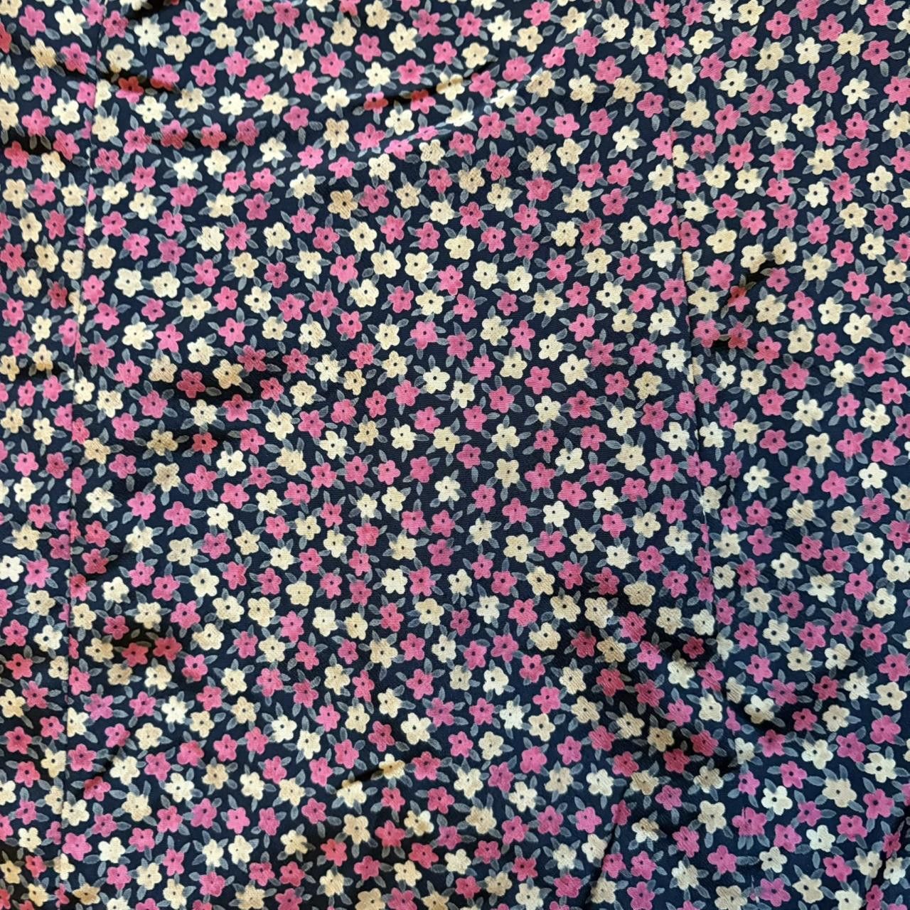 Designer Christopher & Banks Romper Floral Dress Size 30" / US 8 / IT 44 - 3 Thumbnail