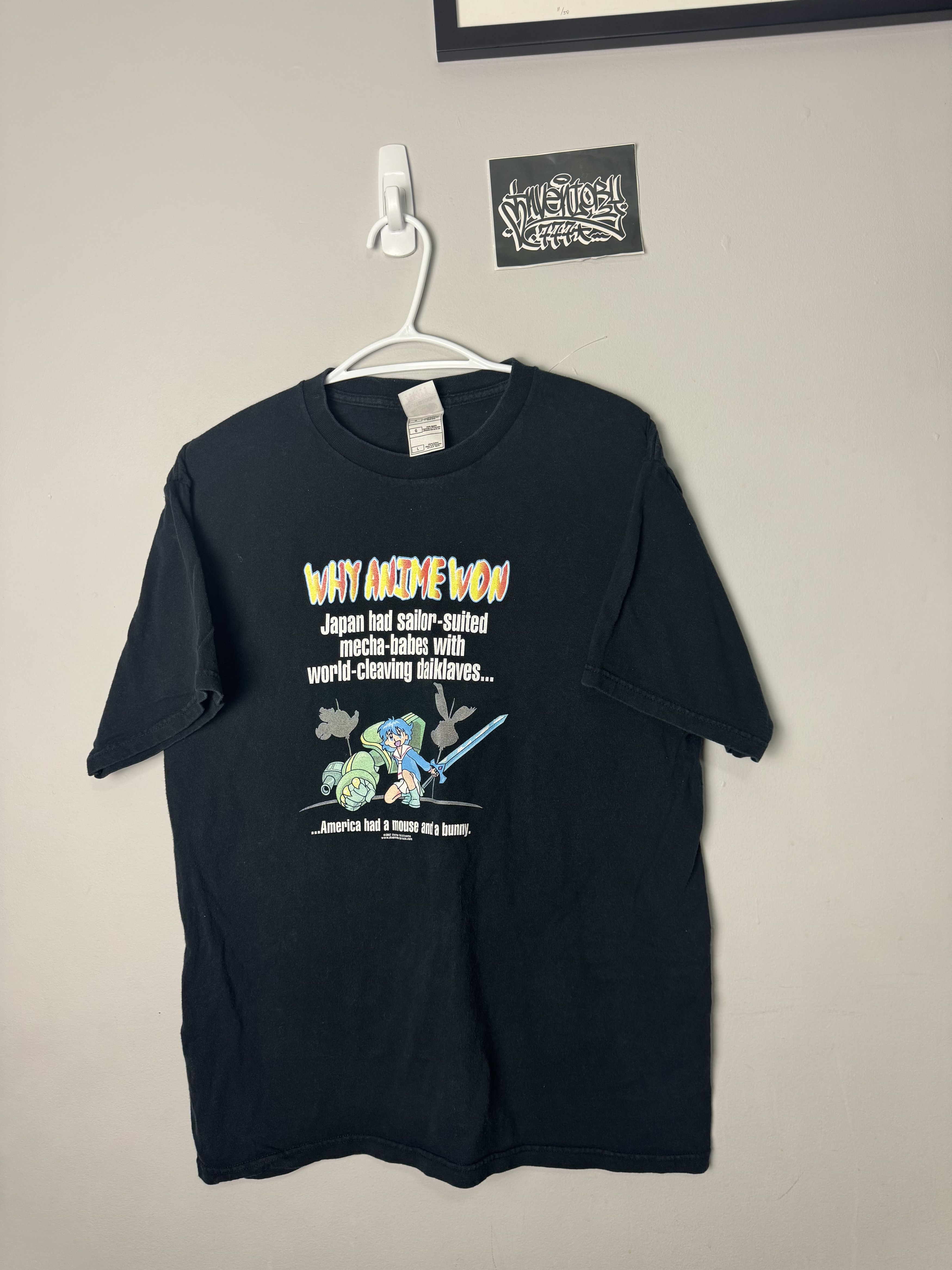 Vintage Vintage Anime - Aaron Williams Art Tee Size US L / EU 52-54 / 3 - 1 Thumbnail