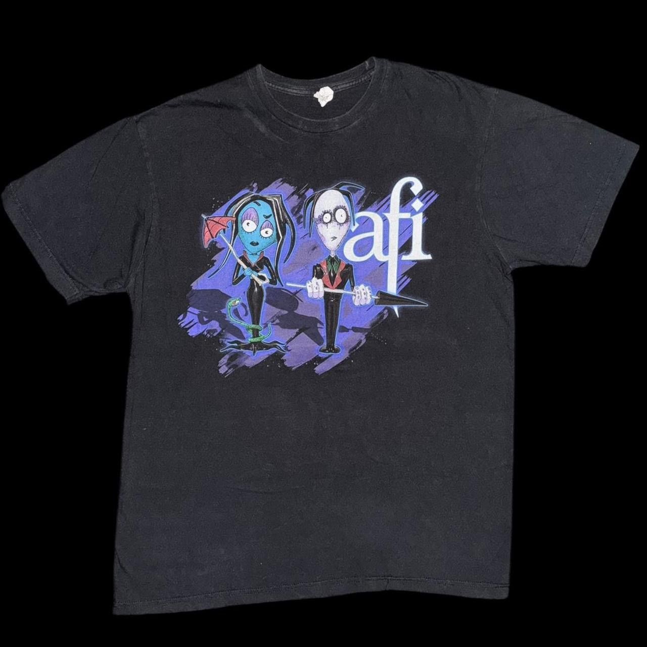 Vintage Vintage AFI Goth Couple Skate Surf Horror Punk Emo Band Tee Size US XL / EU 56 / 4 - 6 Thumbnail