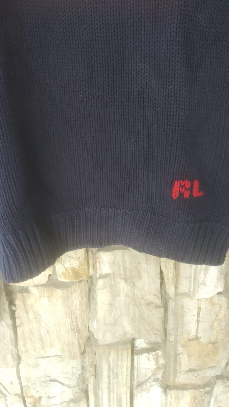Ralph Lauren Vintage Ralph Lauren flag turtle knit sweater Size L / US 10 / IT 46 - 3 Thumbnail
