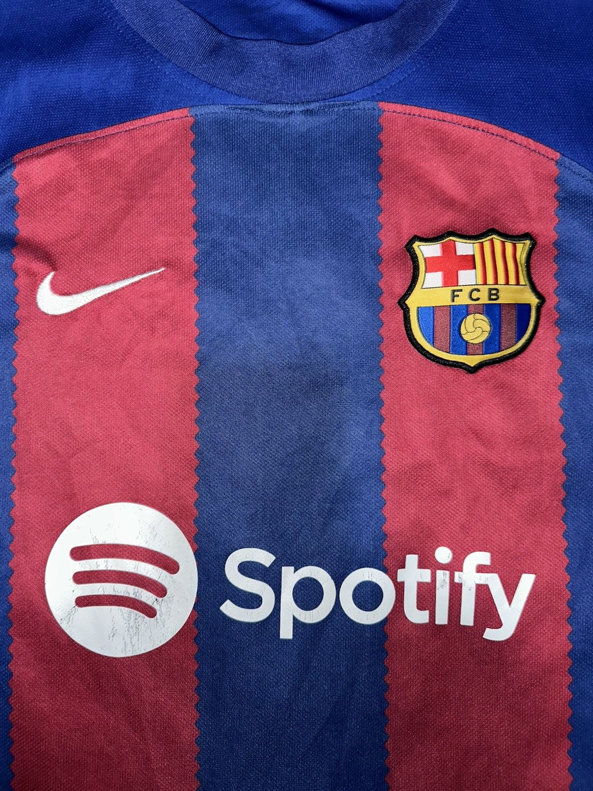 Nike Barcelona 2023/23 Home Nike Jersey Size US XL / EU 56 / 4 - 3 Thumbnail