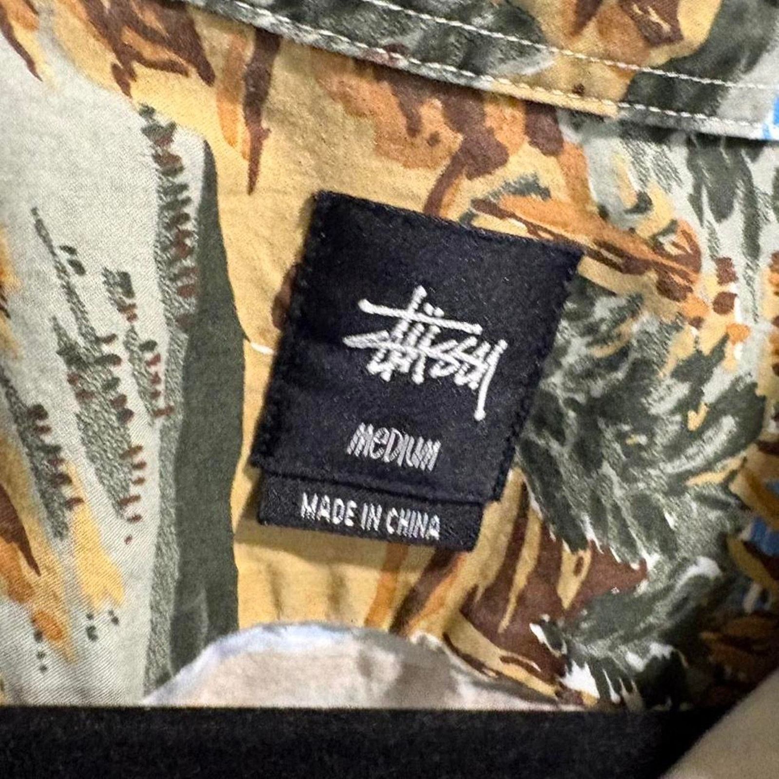 Stussy Vintage stussy button up landscape shirt FW/09 medium Size US M / EU 48-50 / 2 - 3 Thumbnail
