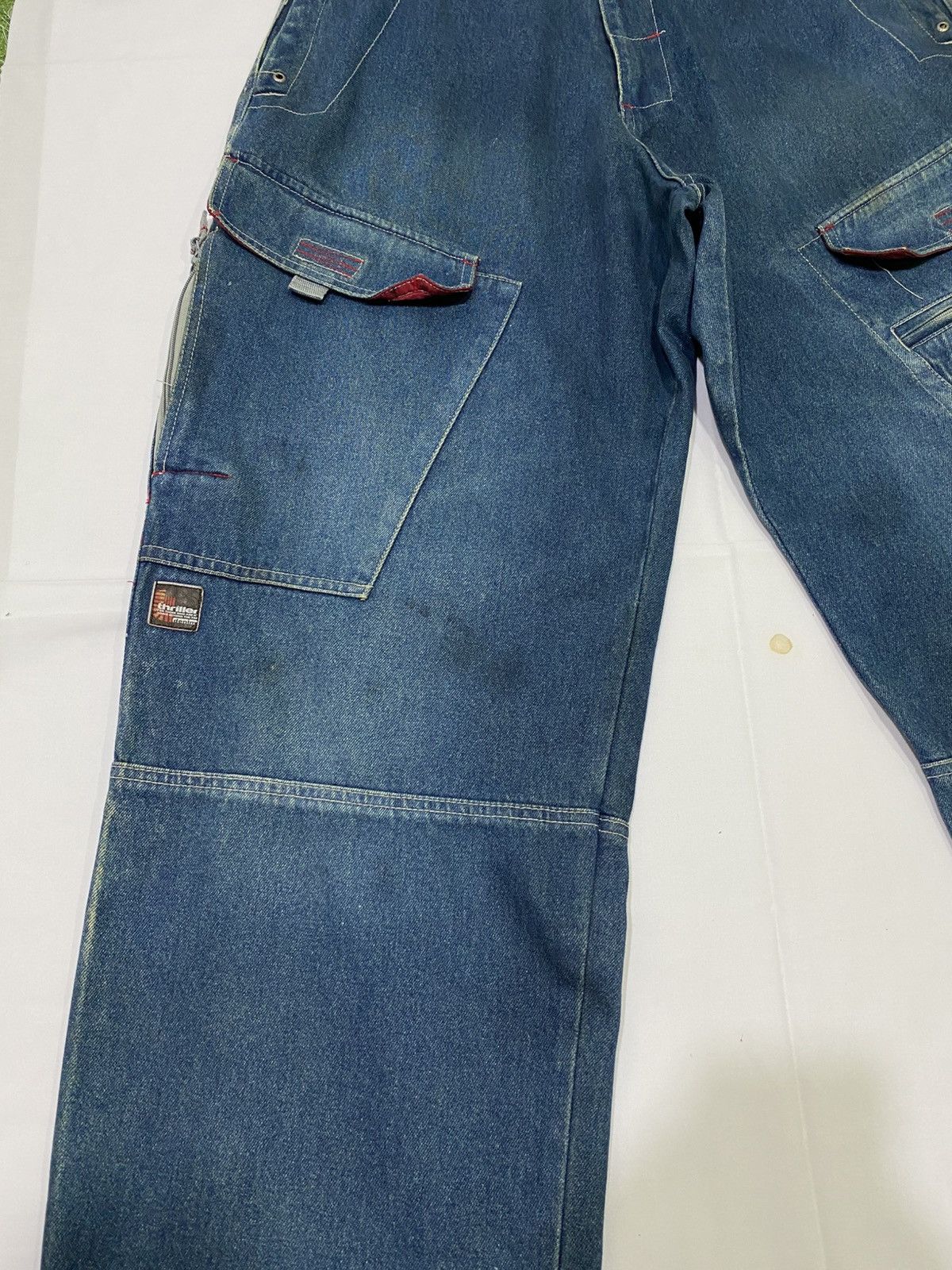 JNCO Thriller baggy jeans / hip hop rap Size US 33 - 11 Thumbnail