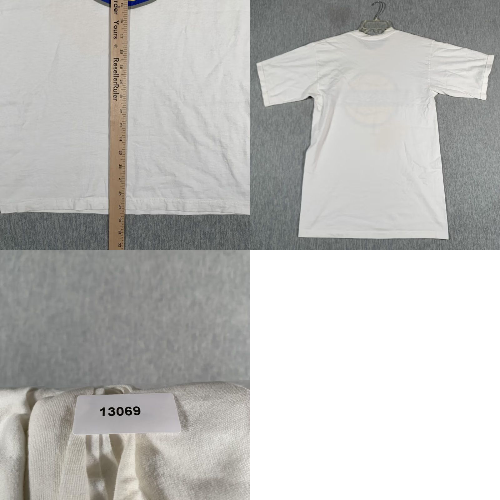 Bally VINTAGE AllSport T-Shirt Mens Medium White Tennis Ball Graphic 90s K-Swiss Shirt Crew Neck Short Sleeve Heavyweight Cotton Mens Size US M / EU 48-50 / 2 - 8 Thumbnail