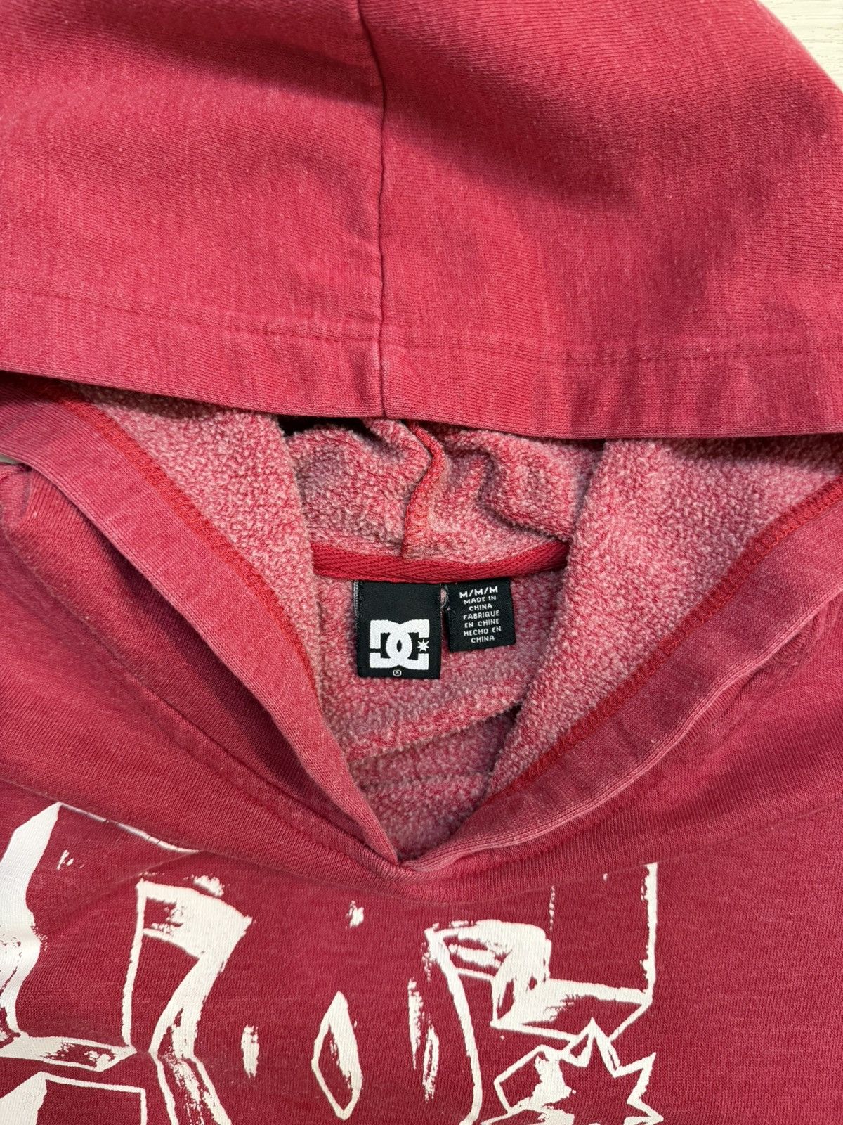 DC Y2K DC Sketch Red Pullover Hoodie Size US M / EU 48-50 / 2 - 4 Thumbnail