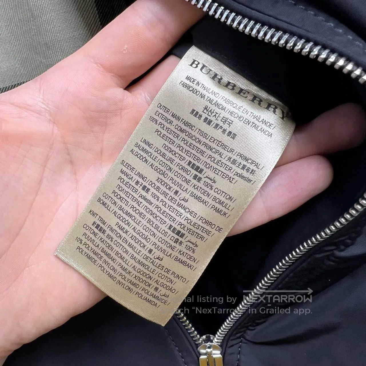 Burberry Burberry Solid-colored, waterproof combat-style jacket wit Size US S / EU 44-46 / 1 - 6 Thumbnail