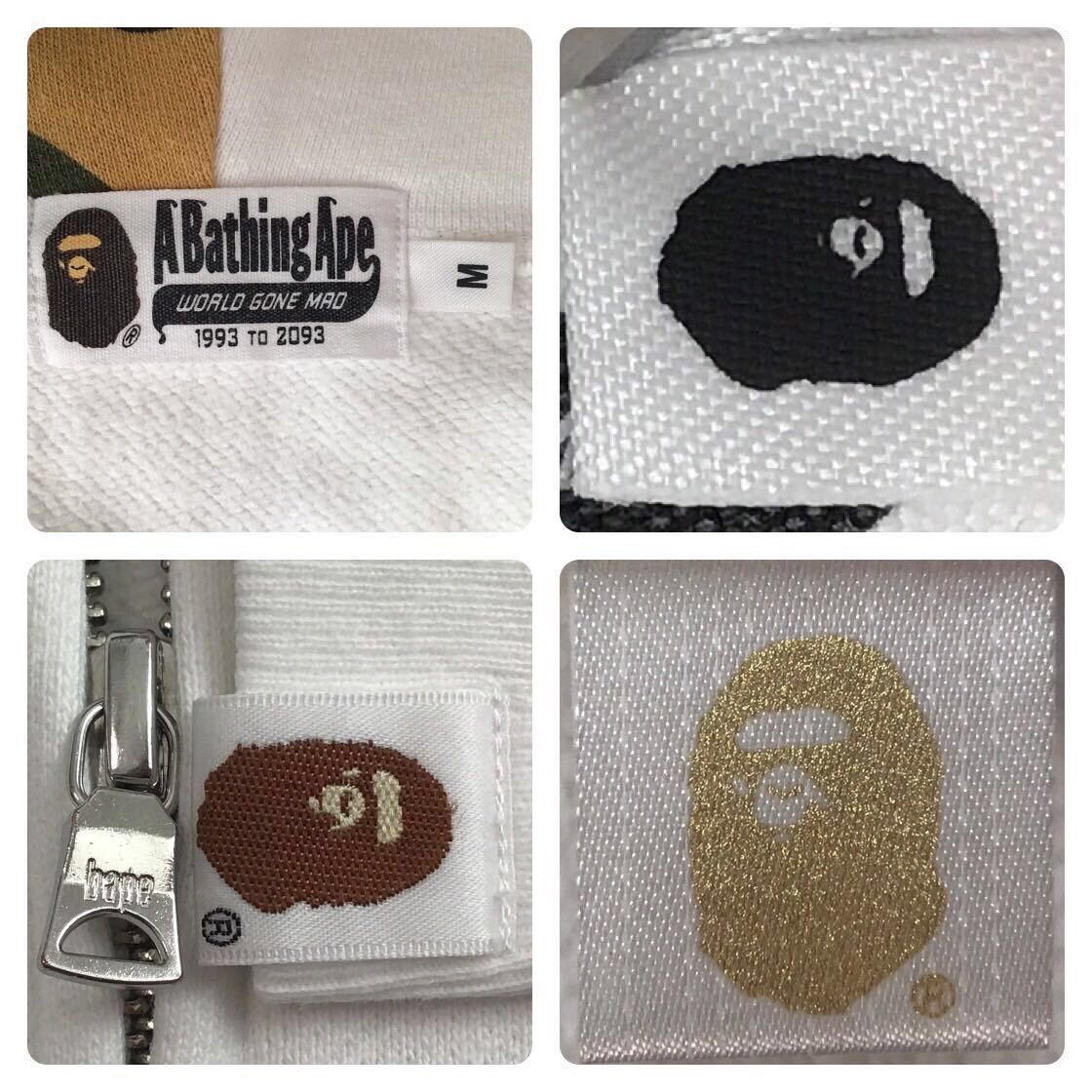 Bape BAPE Tiger full zip hoodie white x 1st camo yellow APE Size US M / EU 48-50 / 2 - 7 Thumbnail