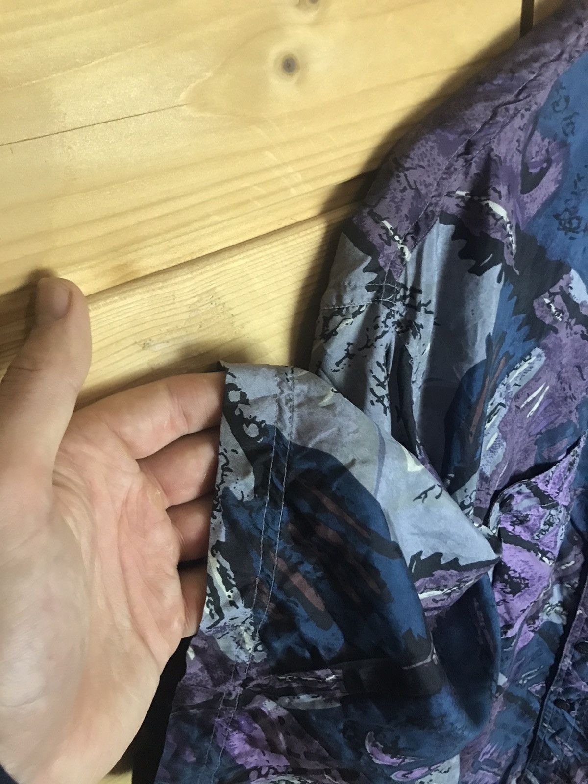 Vintage Vintage silk shirt Size US XL / EU 56 / 4 - 5 Thumbnail