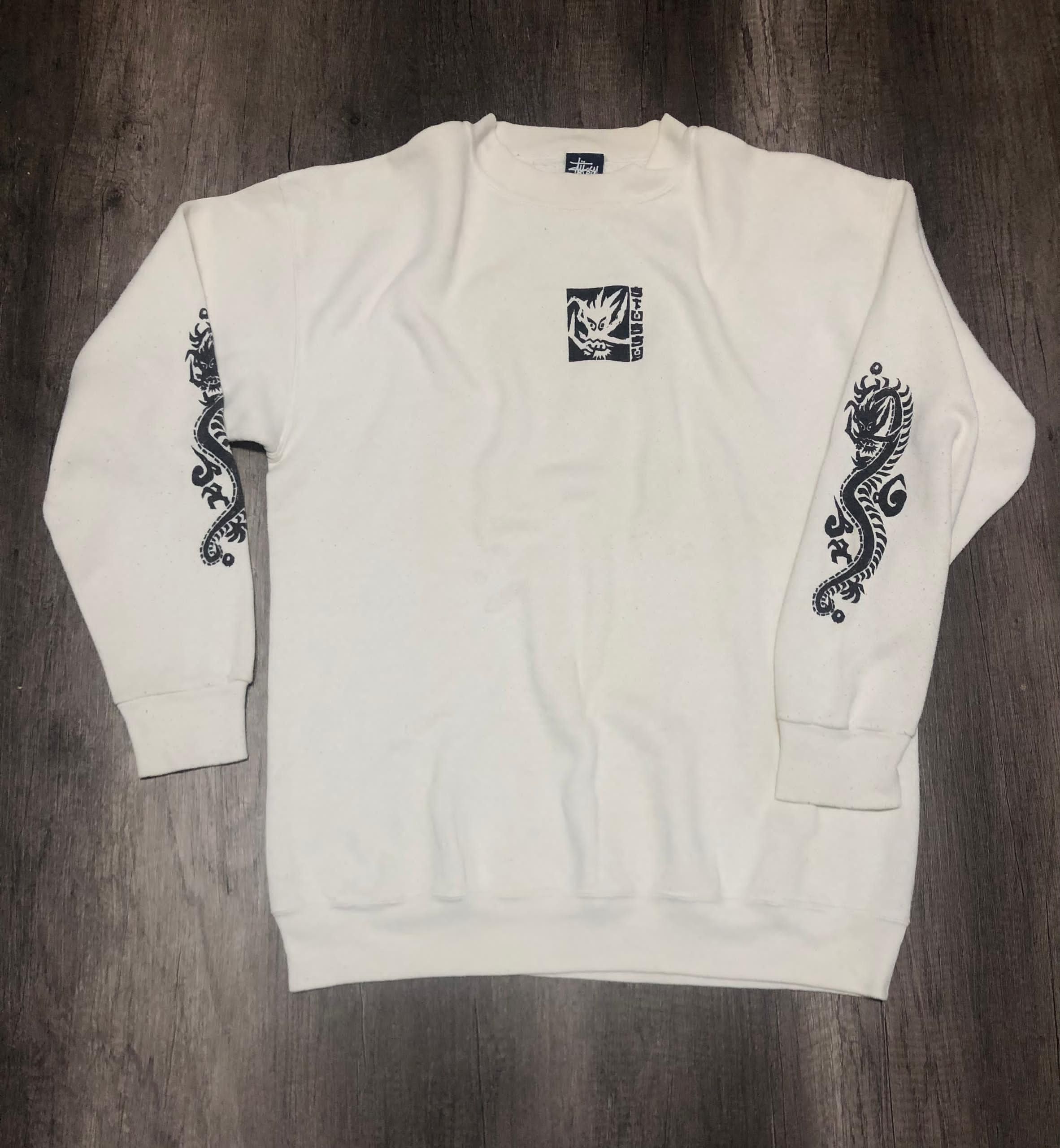 Stussy Vintage Stussy Dragon Long Sleeve Shirt Size US M / EU 48-50 / 2 - 14 Thumbnail