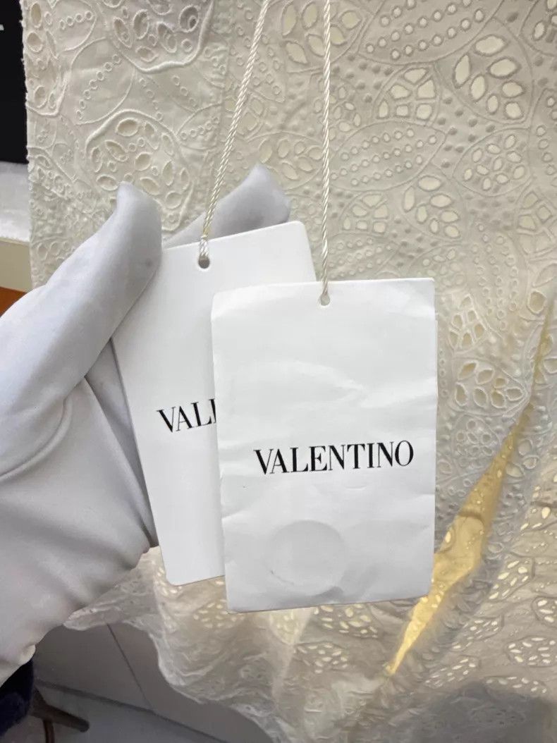 Valentino Valentino White lace skirt Size M / US 6-8 / IT 42-44 - 4 Thumbnail