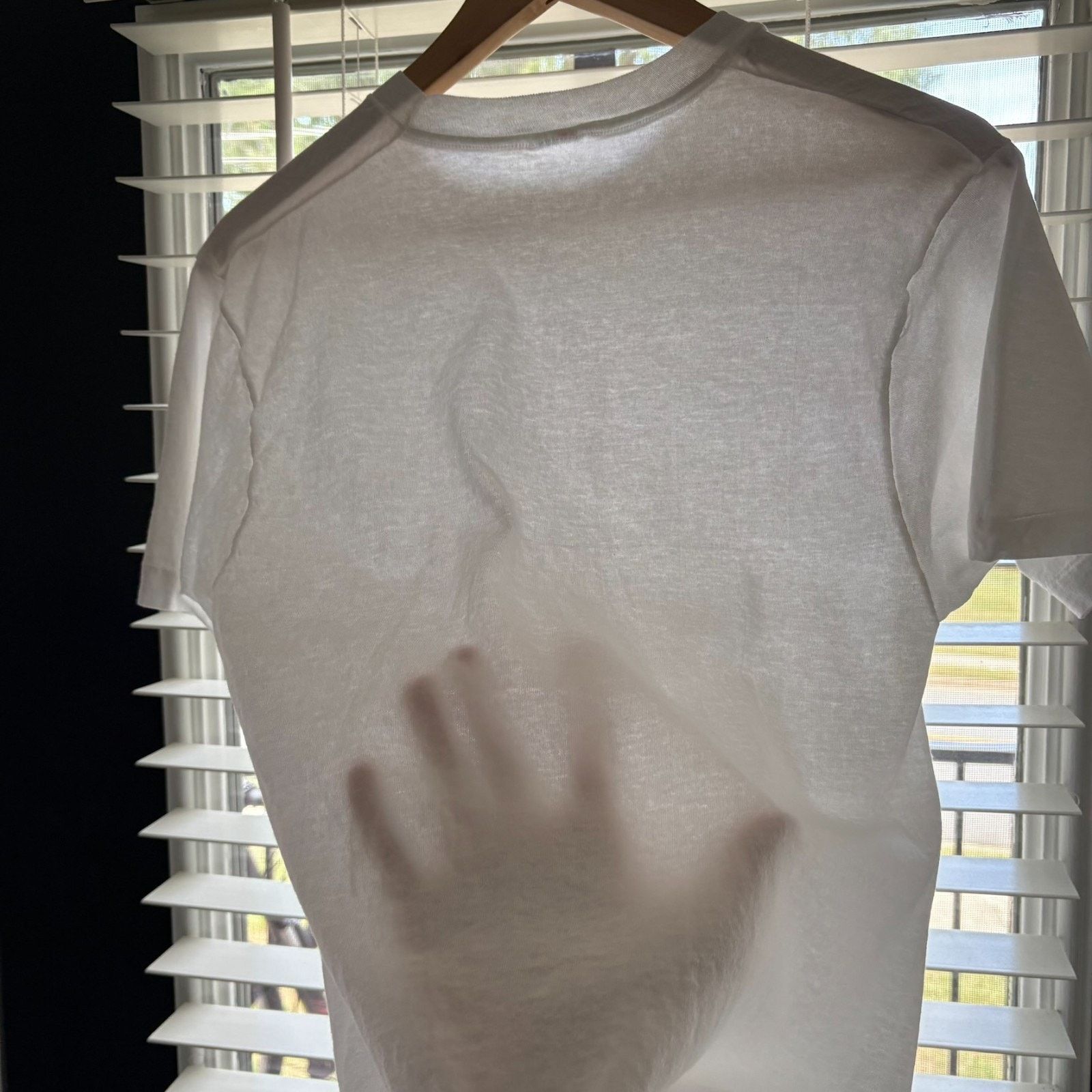 Vintage Vintage 1980s Paper Thin Burnout T-Shirt Size S/M 18x28 Size US S / EU 44-46 / 1 - 6 Thumbnail