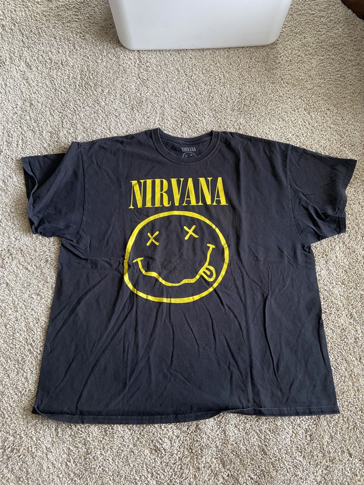 Band Tees × Nirvana × Vintage Common Nirvana Tee Size US XXL / EU 58 / 5 - 1 Thumbnail