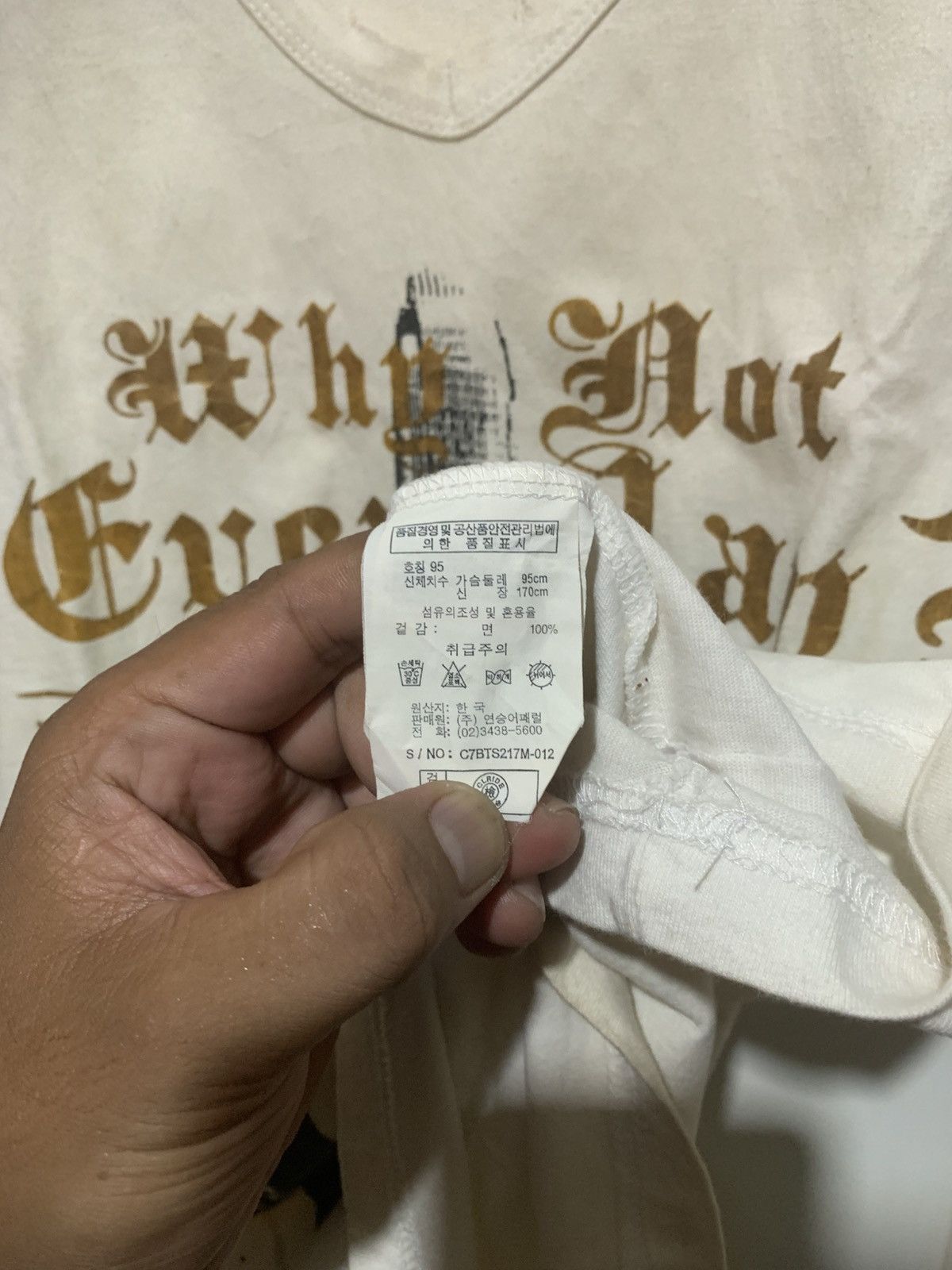 If Six Was Nine Clride Poem City Vlone ERD Vale Style Tee Shirt Size US M / EU 48-50 / 2 - 11 Thumbnail
