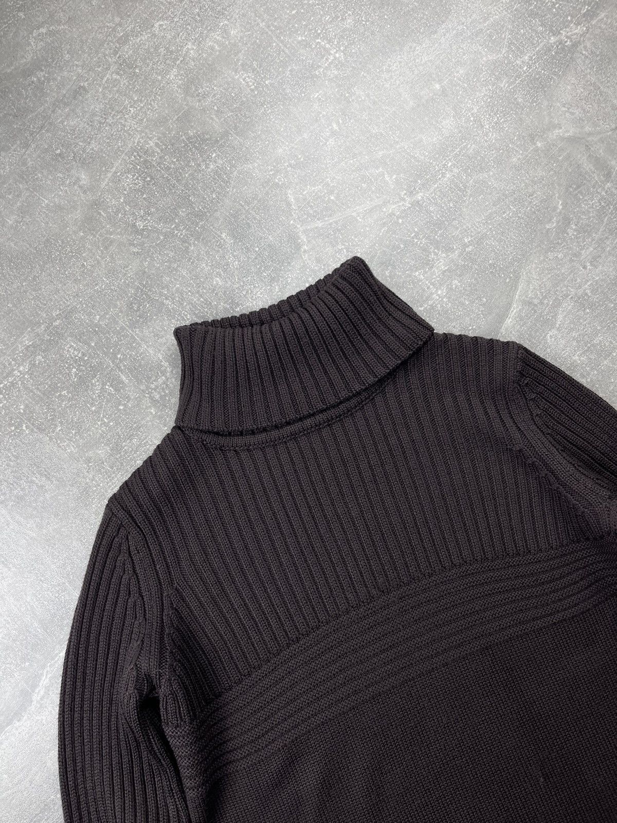 Escada Escada Sport Brown Wool Turtleneck Sweater Size L / US 10 / IT 46 - 6 Thumbnail