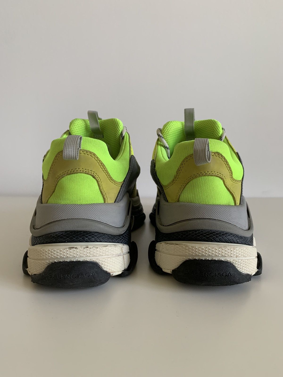 Balenciaga Balenciaga Triple S - Neon Yellow Size US 11 / EU 44 - 5 Thumbnail
