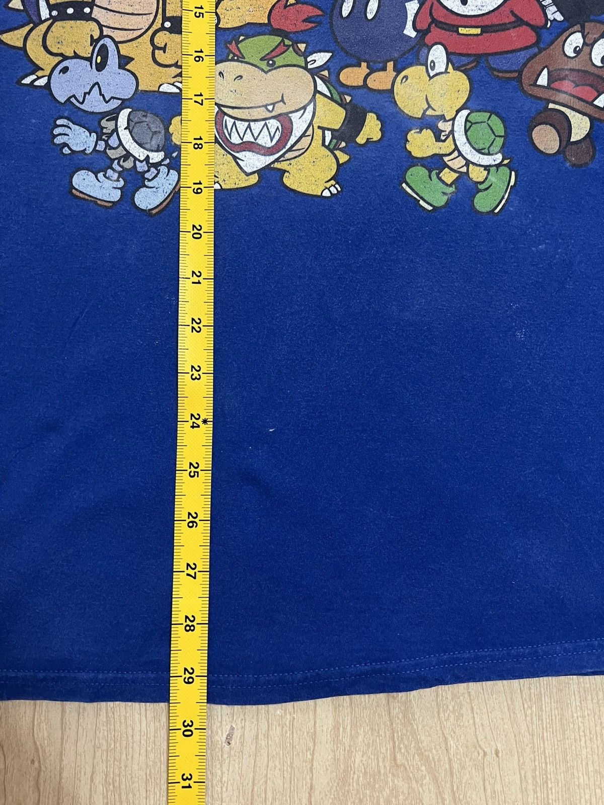 Nintendo Nintendo Super Mario Bowser & Minions Graphic Tee Blue XL Size US XL / EU 56 / 4 - 6 Thumbnail