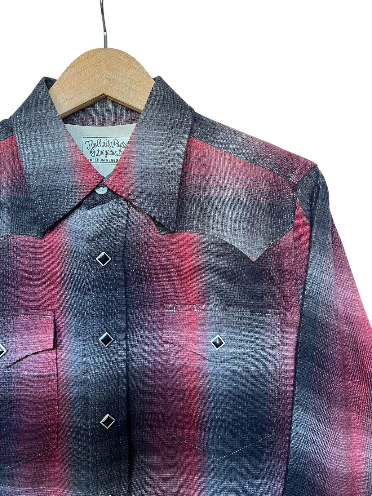 Japanese Brand × Wacko Maria Wacko Maria AW10 Rayon Western Shirt Size US S / EU 44-46 / 1 - 5 Thumbnail