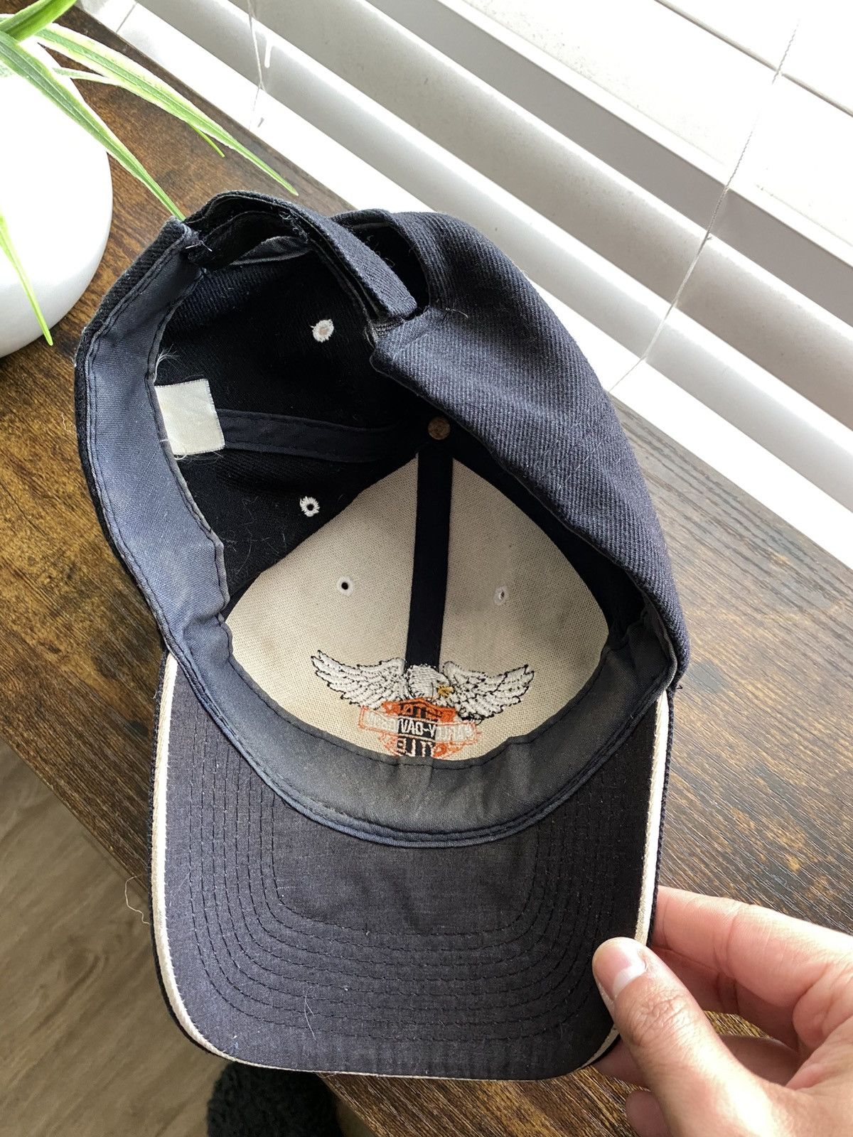 Harley Davidson Vintage Harley Davidson Hat Size ONE SIZE - 6 Thumbnail