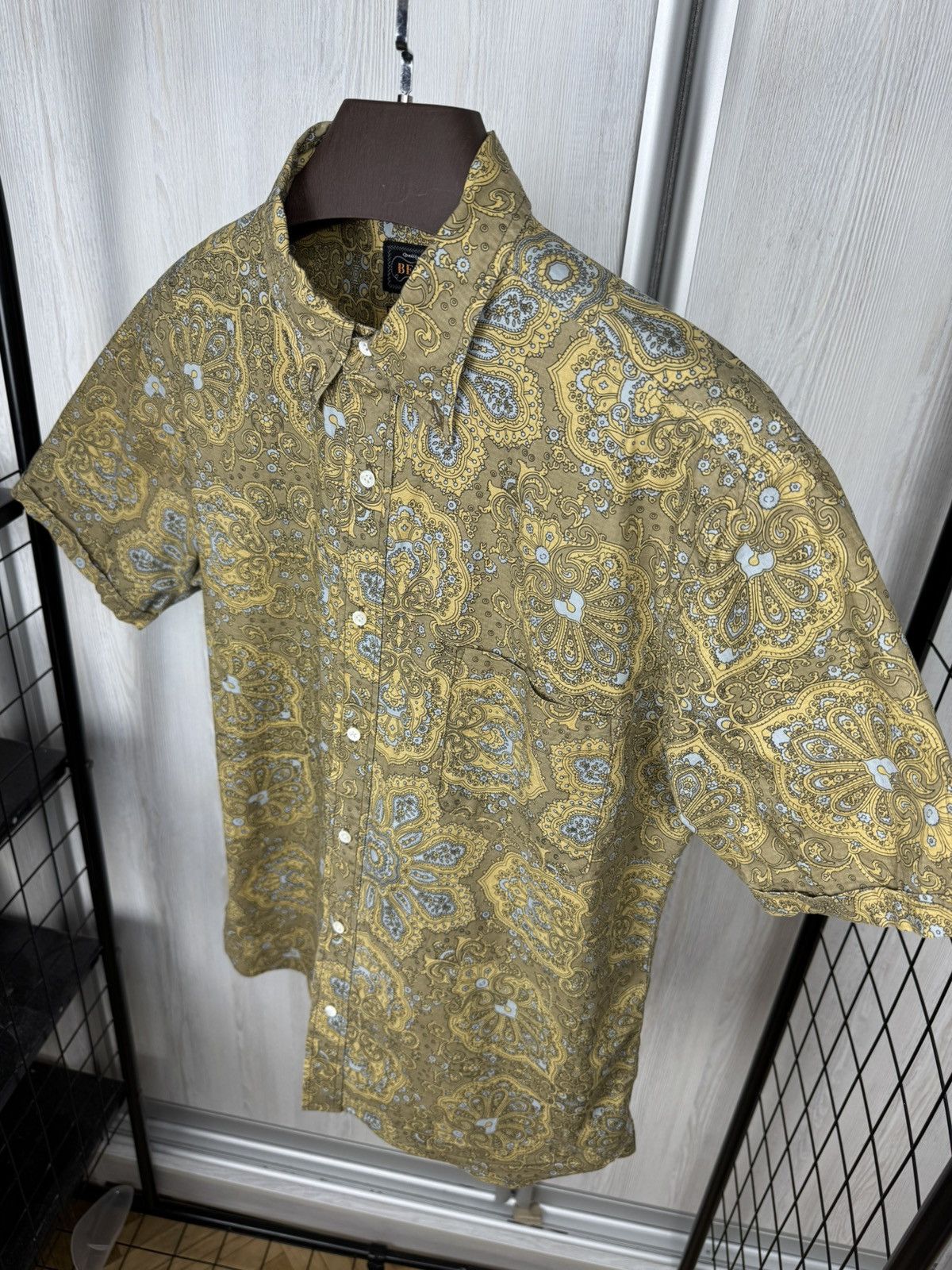 Beams Japan Beams from Japan Paisley Hawaiian Short Sleeve Shirt XL Size US XL / EU 56 / 4 - 6 Thumbnail