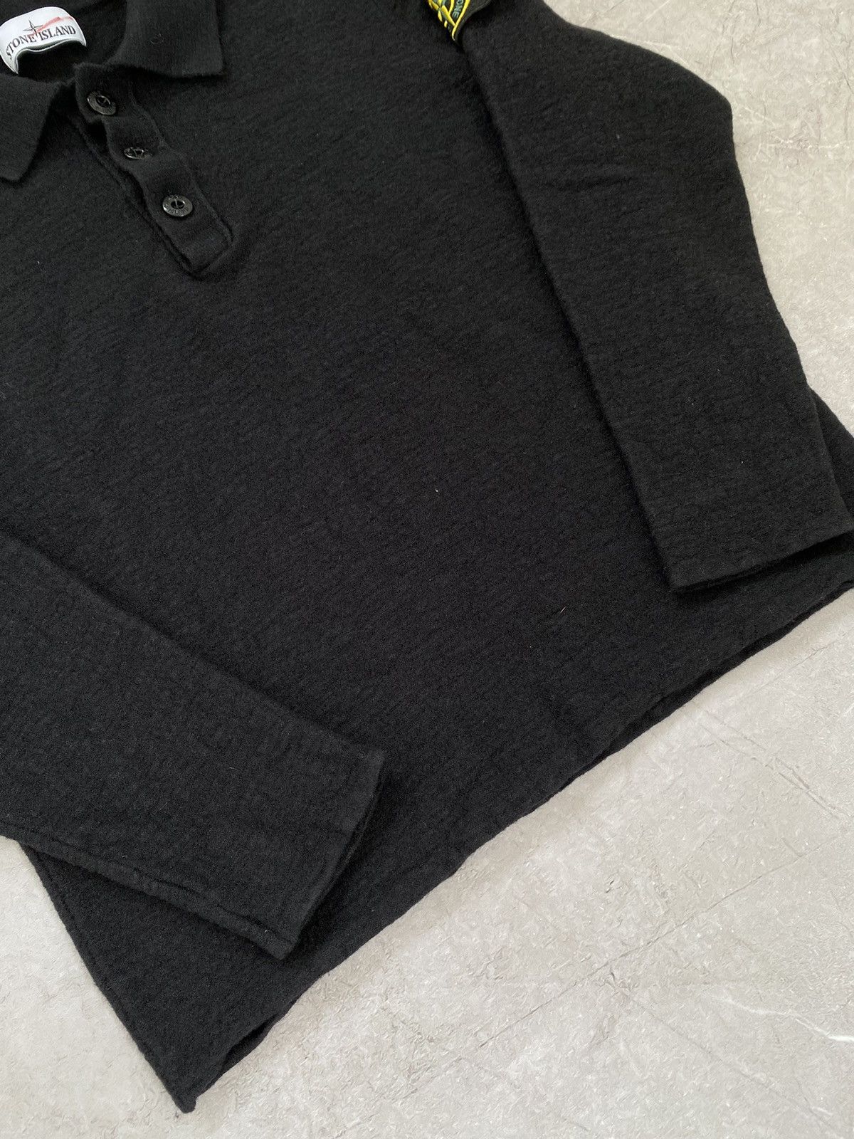 Stone Island Rare Stone Island Junior 1/3 Button Nylon Wool Sweaters Y2K Size US XXS / EU 40 - 4 Thumbnail