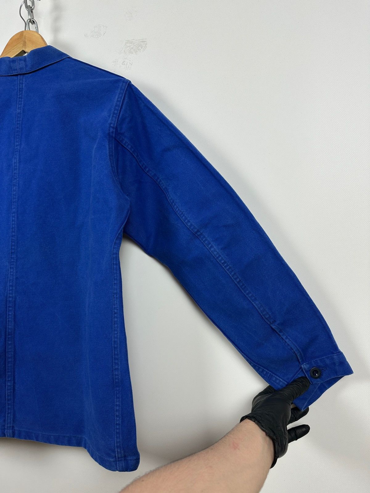 Le Laboureur 80s Vintage Lutteurs French Workwear Sanfor Chore Jacket Size US M / EU 48-50 / 2 - 21 Thumbnail