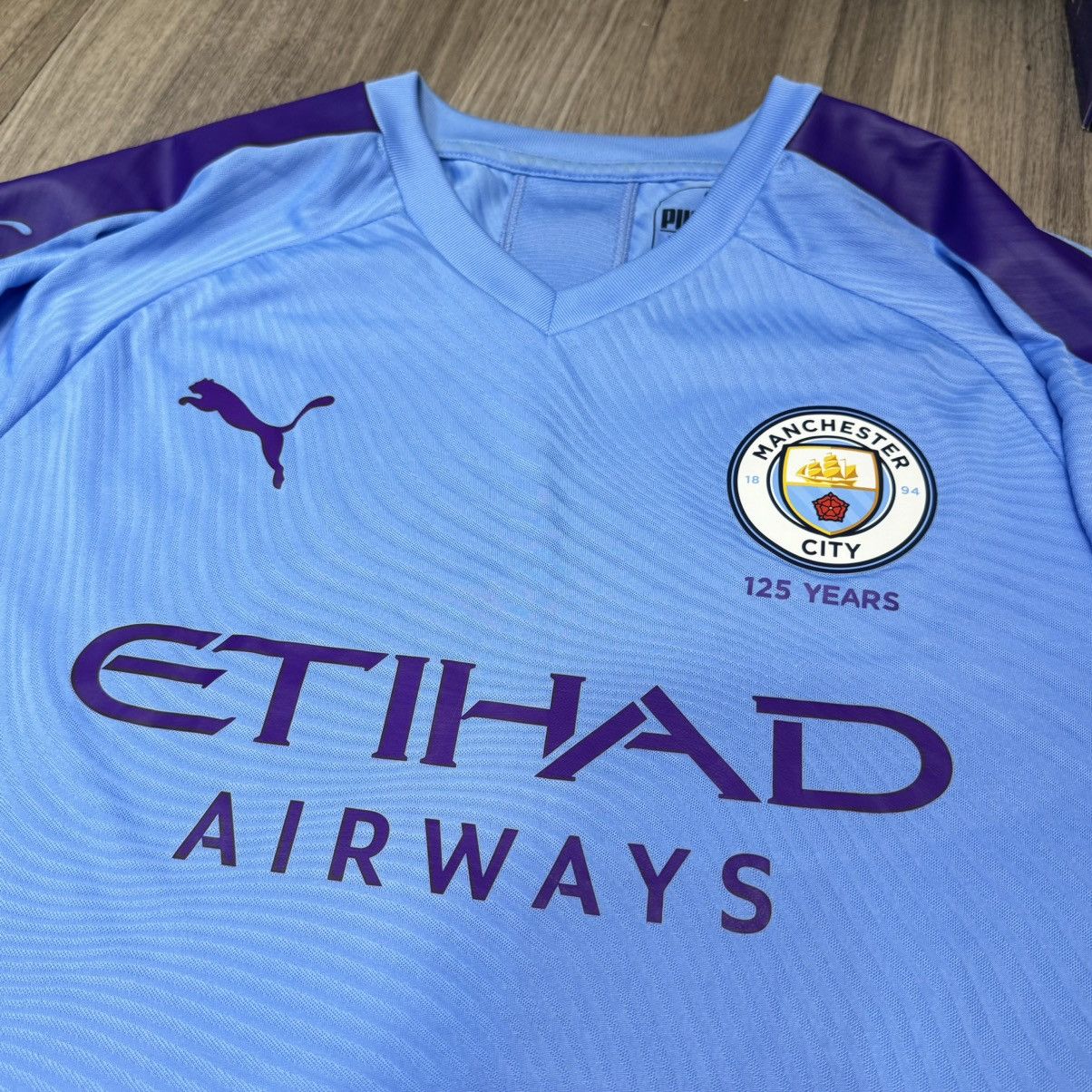 Puma Manchester City 19/20 Match issued home shirt #8 Gundogan Size US L / EU 52-54 / 3 - 4 Thumbnail